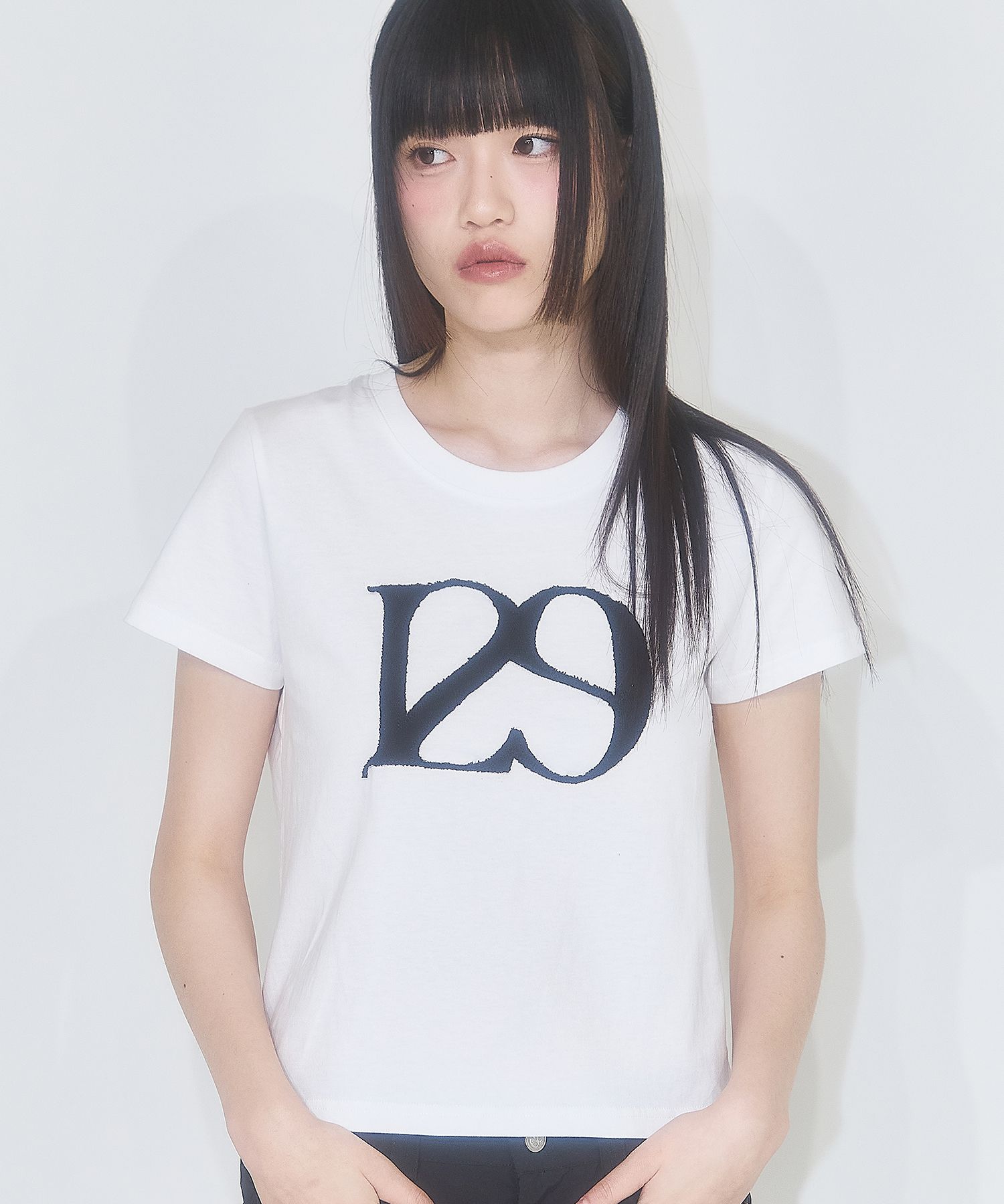MUSINSA | ILLIGO 129 Logo Patch T-Shirt White