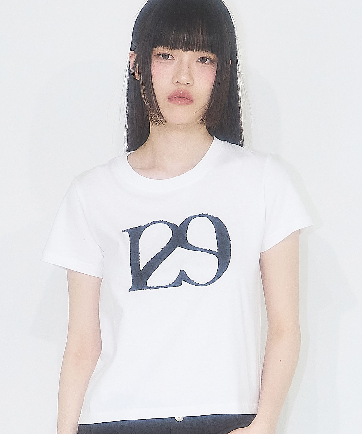 送料・関税込 ●ILLIGO● 25SS 129 LOGO PATCH T-SHIRT MUSINSA公式 | ILLIGO 129 Logo Patch T-Shirt White