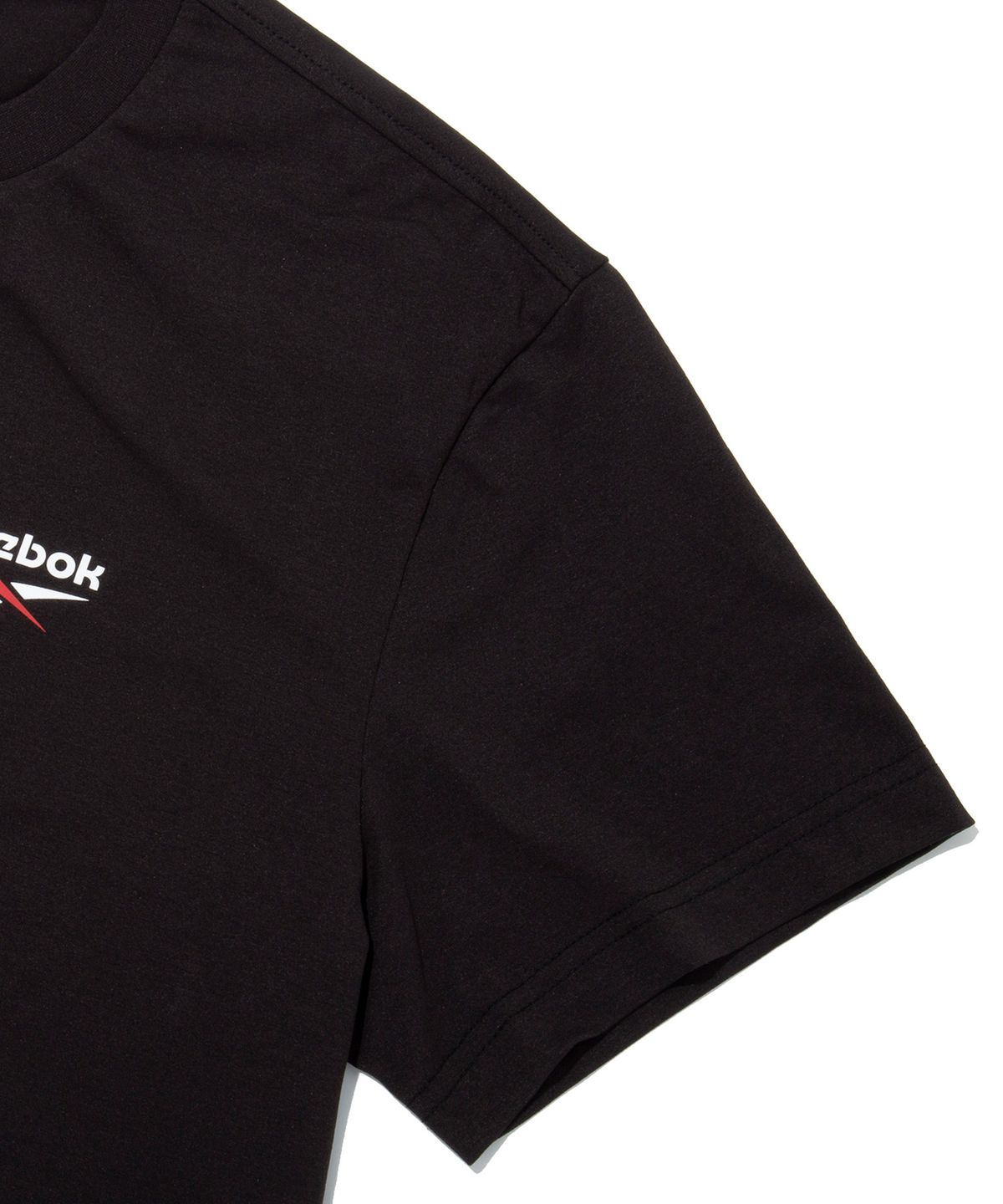 리복(REEBOK) 빅벡터 프레쉬 티셔츠 - 블랙