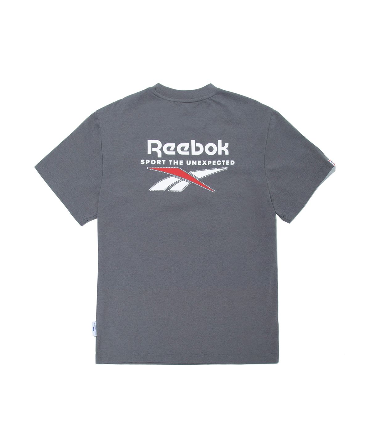 리복(REEBOK) 빅벡터 프레쉬 티셔츠 - 차콜