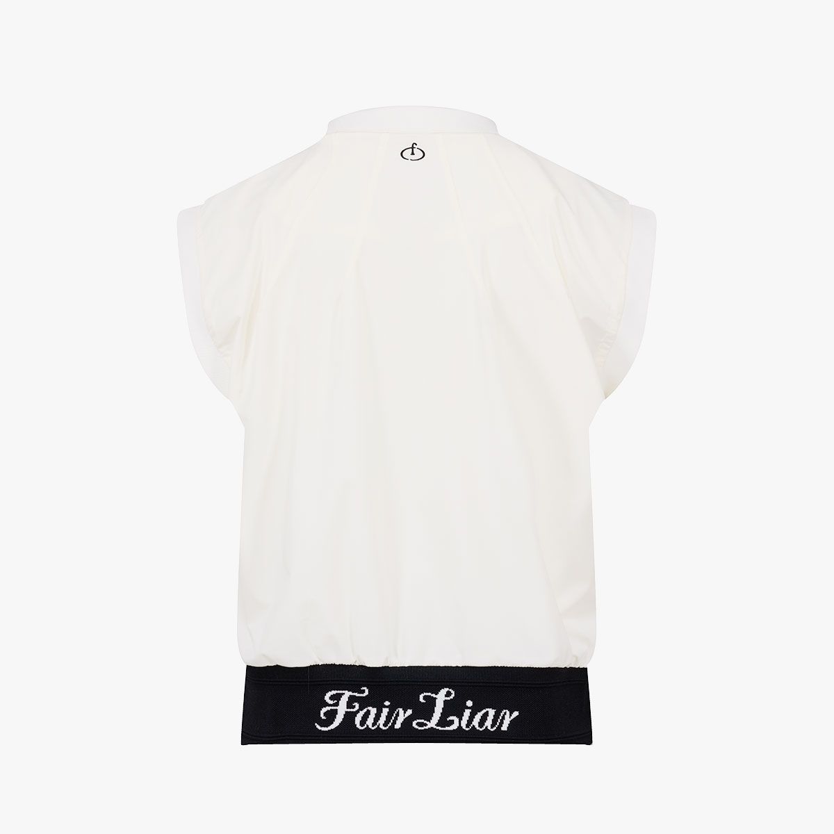 페어라이어 골프(FAIRLIAR GOLF) 브이넥 풀오버 베스트(화이트)