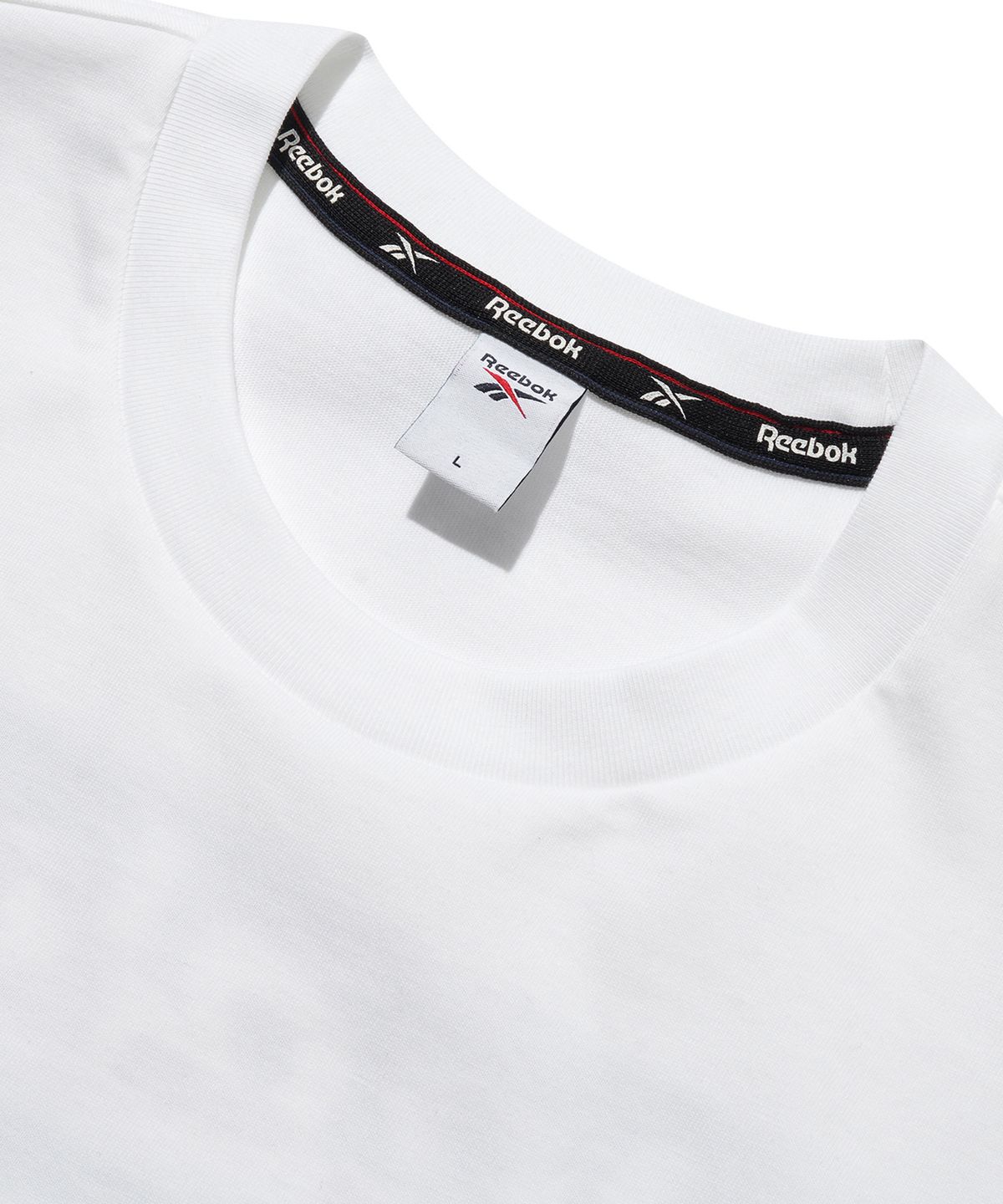 리복(REEBOK) 크랙 유니언잭 티셔츠 - 화이트