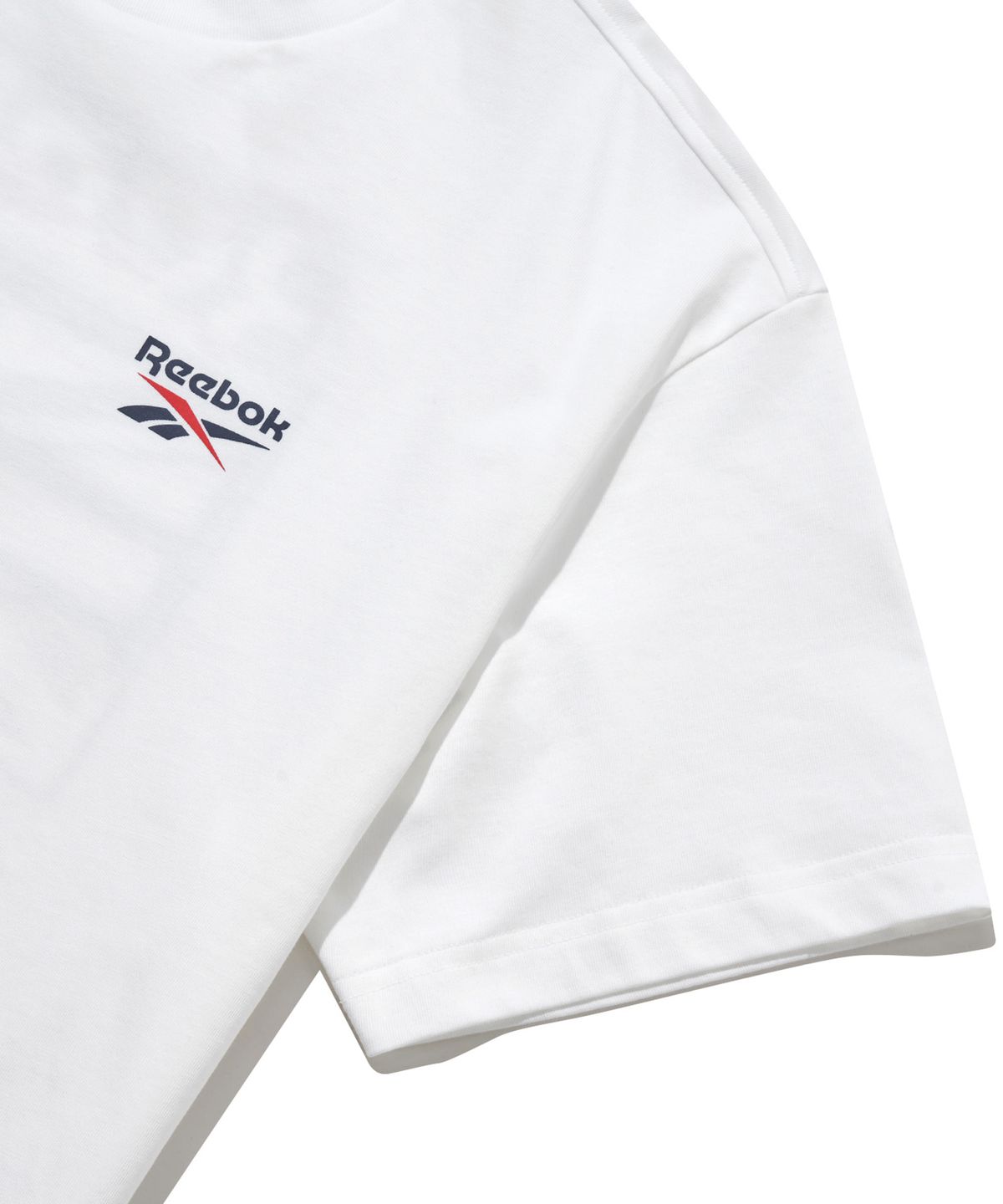 리복(REEBOK) 크랙 유니언잭 티셔츠 - 화이트