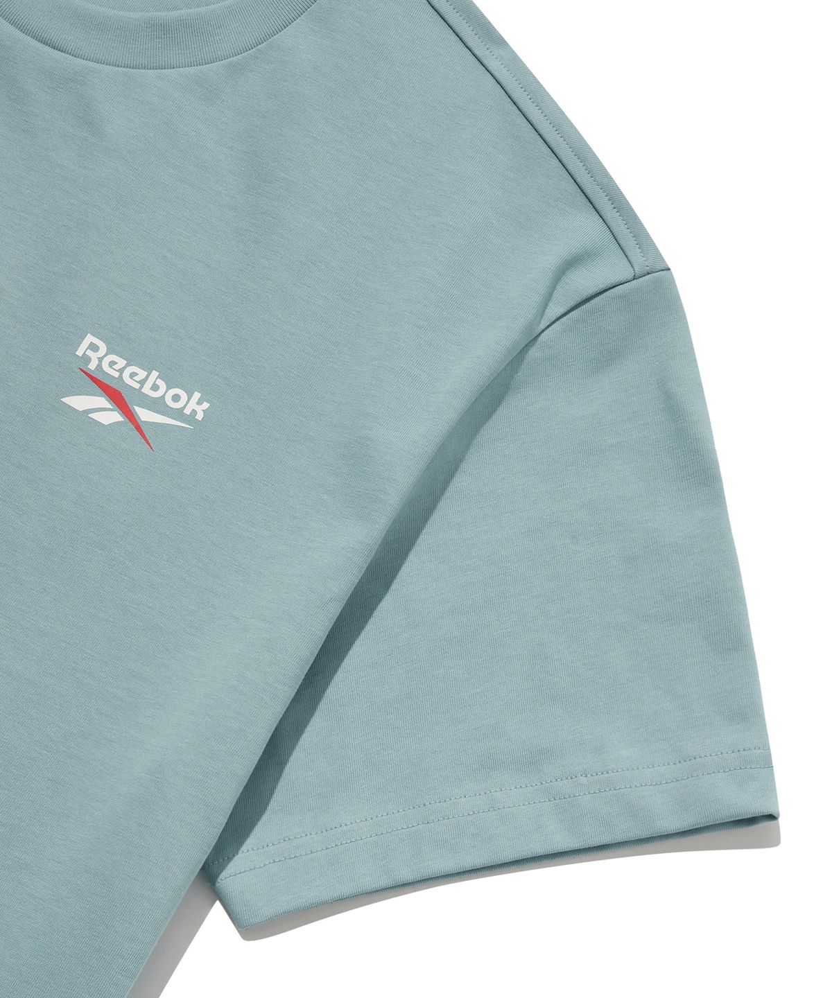 리복(REEBOK) 크랙 유니언잭 티셔츠 - 스카이