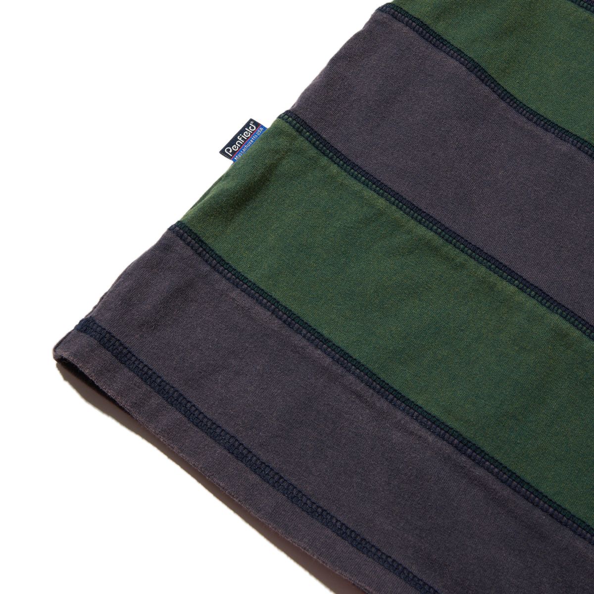 펜필드(PENFIELD) MTN DIV 럭비 티셔츠 그린_FR2KT25U