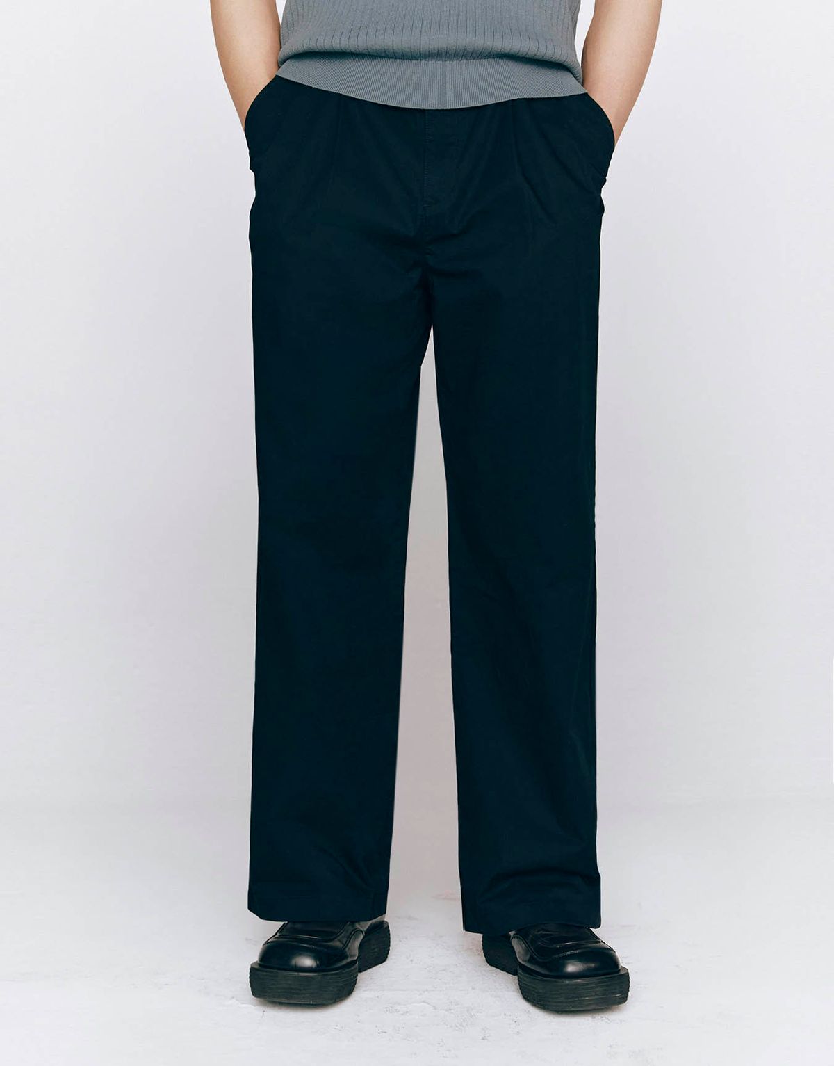 지오다노(GIORDANO) LW 와이드 치노 팬츠 115527 [2color]