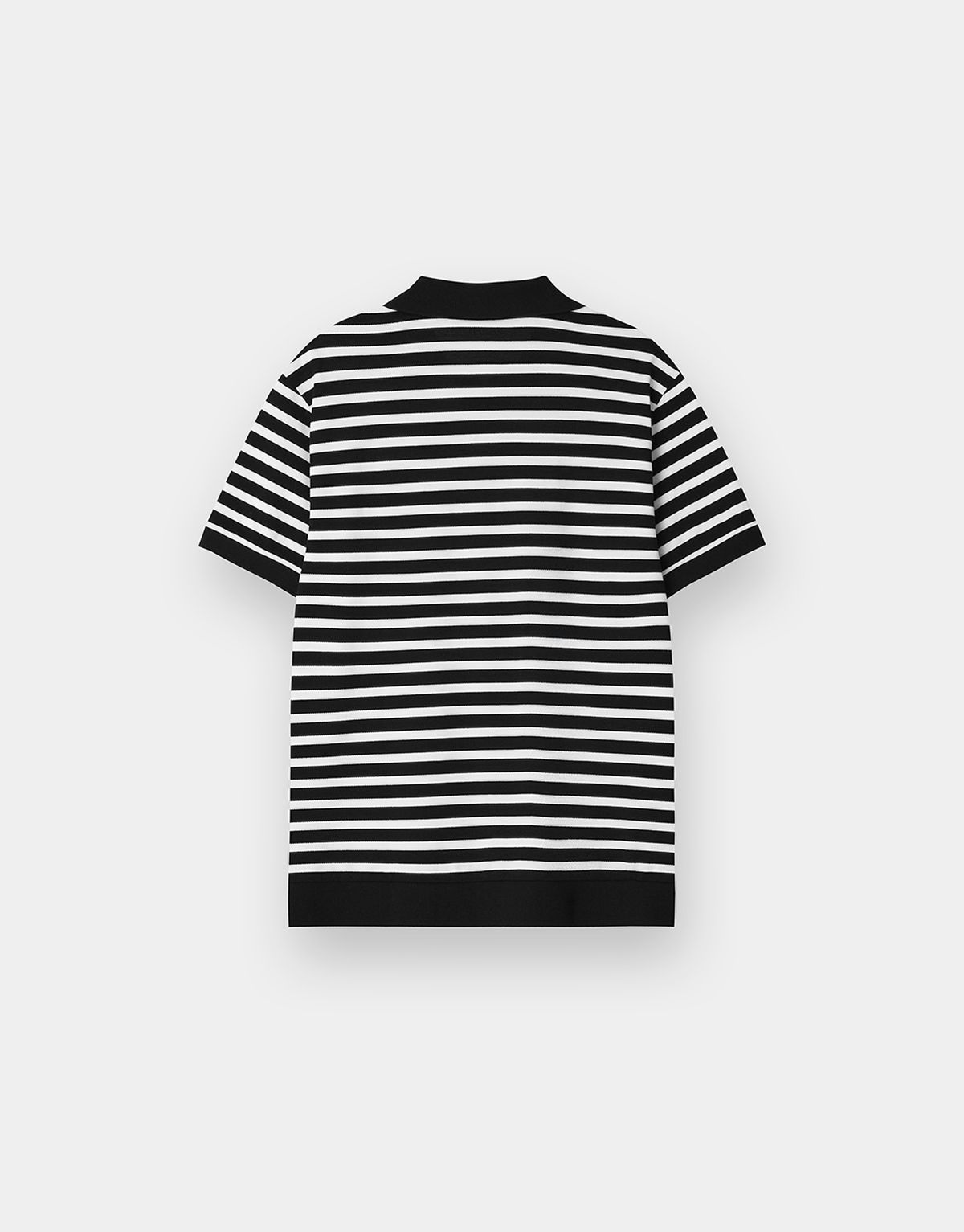 지오다노(GIORDANO) 피케 폴로 슬릿넥 스트라이프 반팔 카라티 015512 [2color]