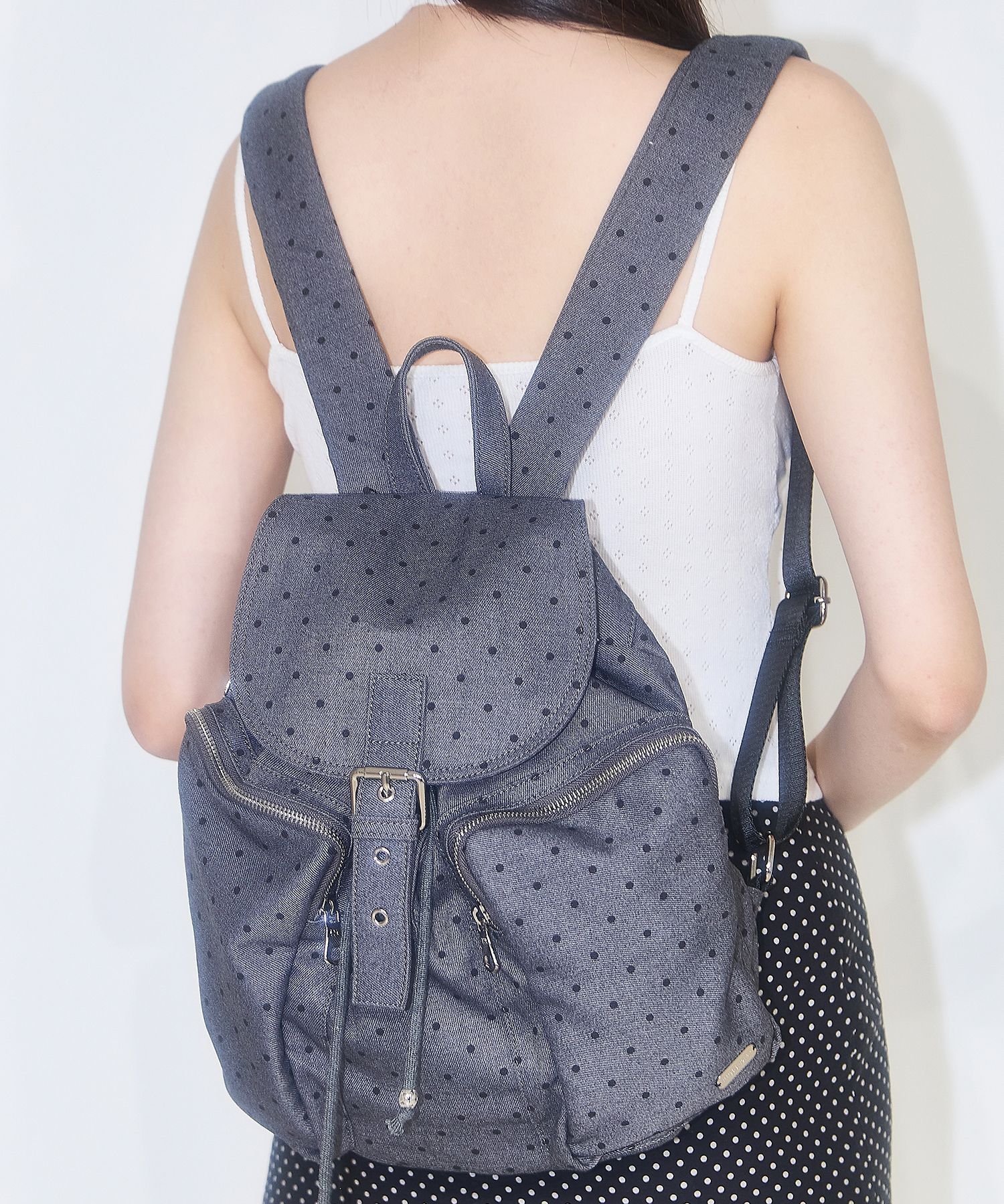 ★ILLIGO★ [6/23 Pre-order delivery] Pattern Buckle Backpack MUSINSA | ILLIGO Pattern Buckle Backpack Dot