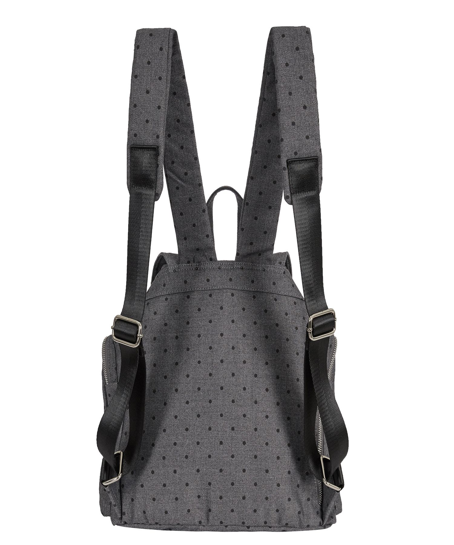 MUSINSA | ILLIGO Pattern Buckle Backpack Dot