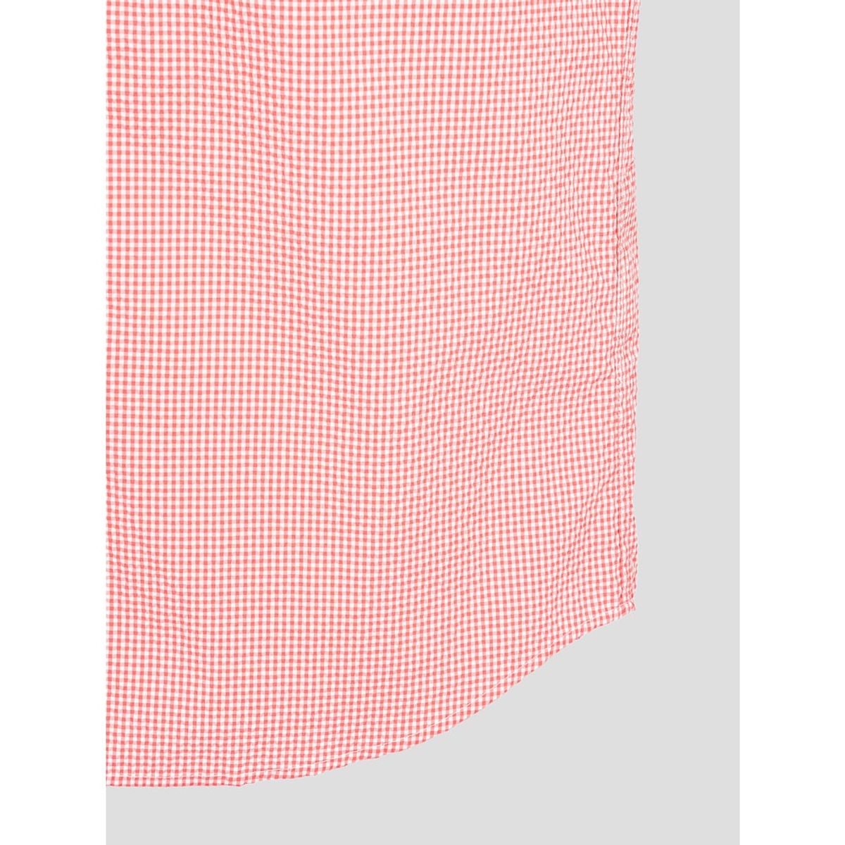 빈폴 멘(BEANPOLE MEN) 시어서커 깅엄 반소매 셔츠  레드 (BC5465C496)