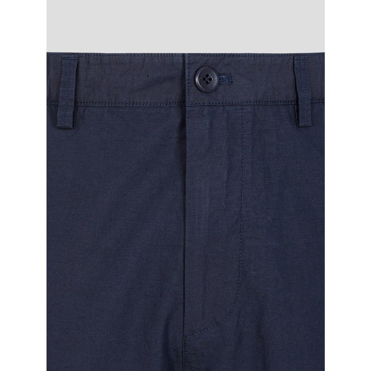 빈폴 멘(BEANPOLE MEN) 코튼 리넨 밴딩 스트레이트 팬츠  네이비 (BC5421C16R)