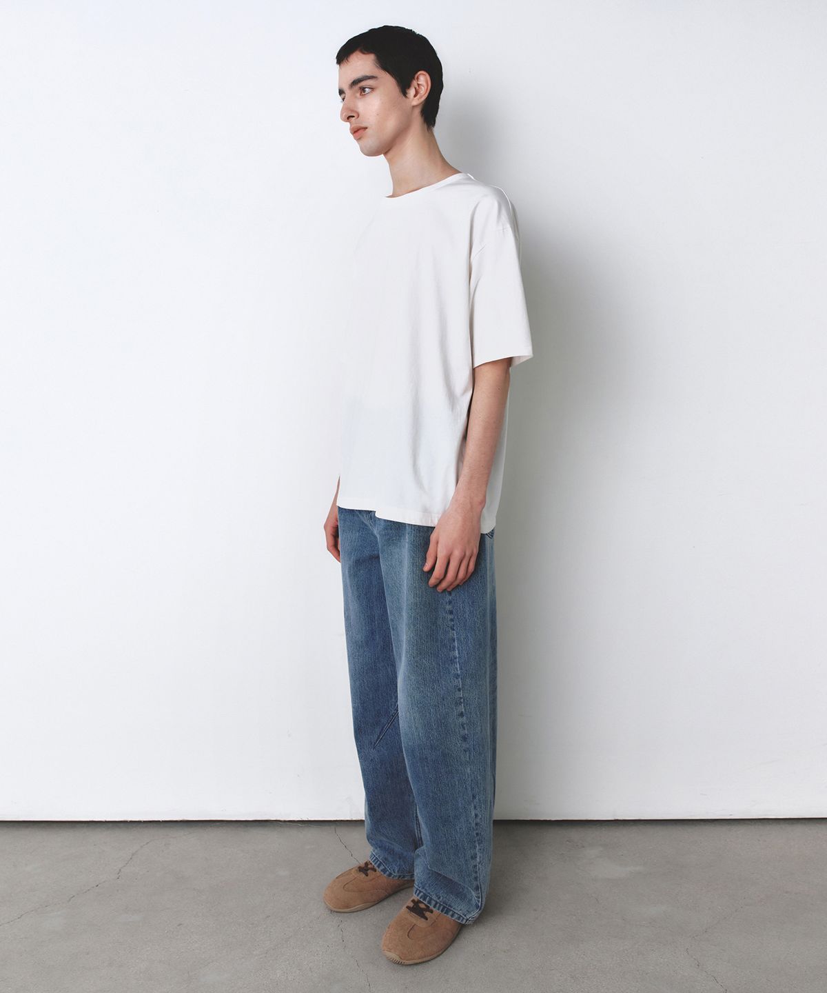 인사일런스(INSILENCE) 백프린트 심볼 티셔츠 OFF WHITE