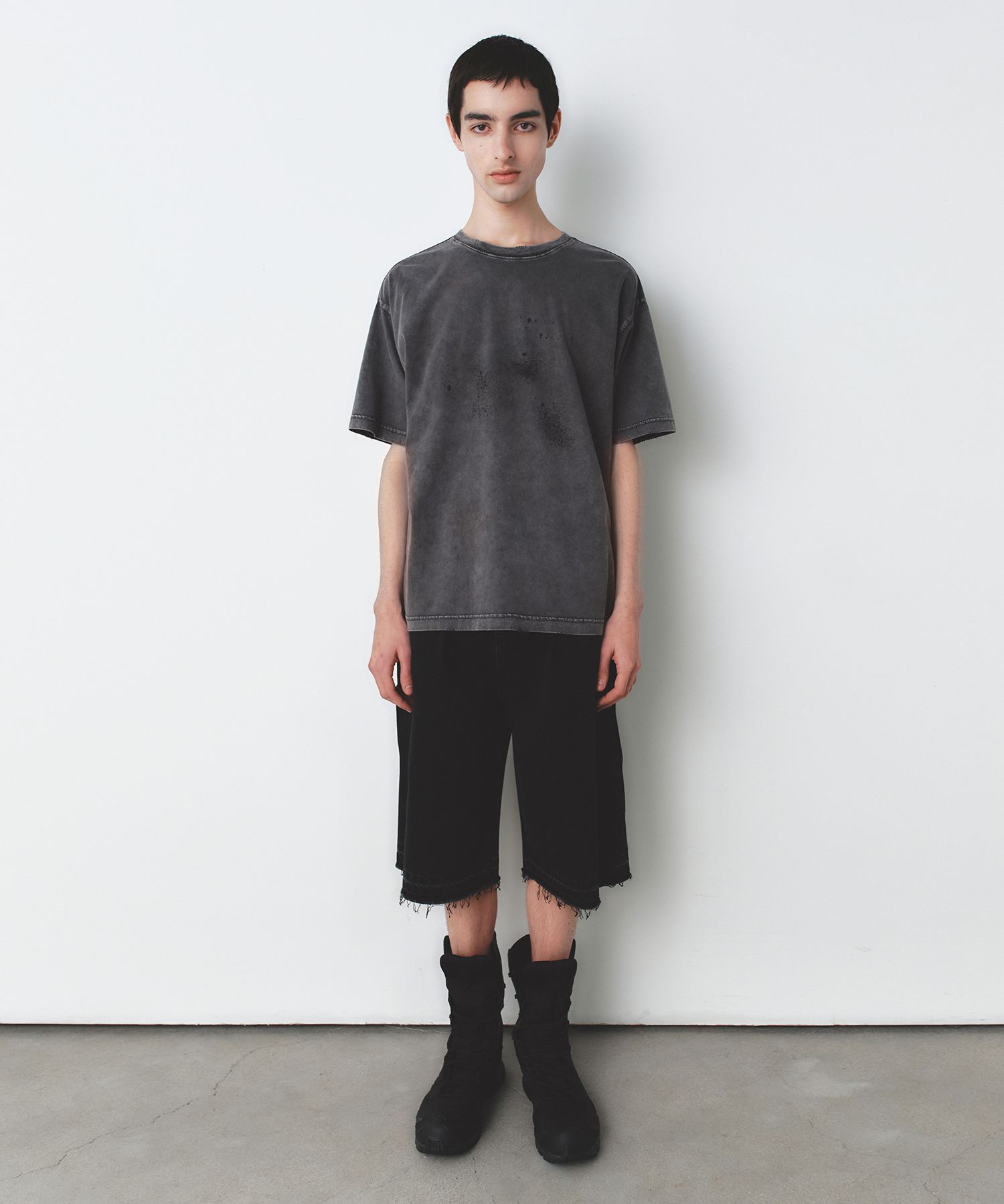 ◆IN SILENCE◆ Skeleton Ghost T-Shirt CHARCOAL MUSINSA | INSILENCE Skeleton Ghost T-Shirt CHARCOAL