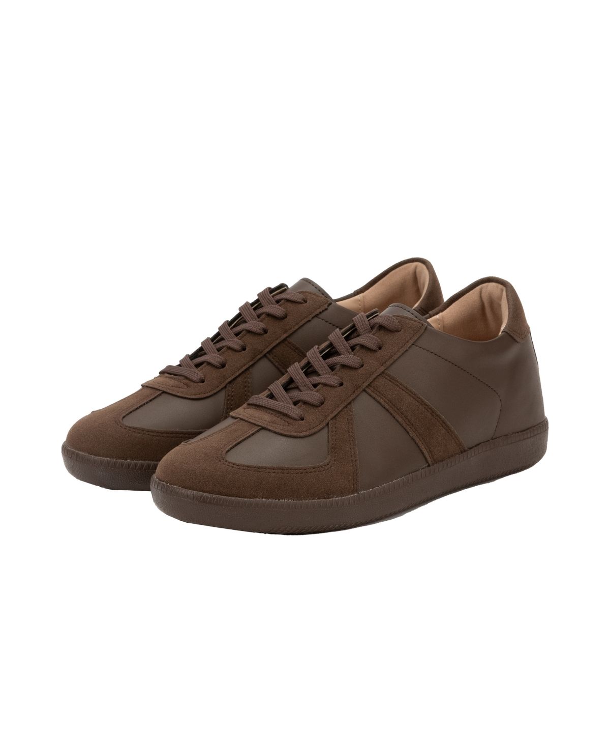 디퍼슈(DIFFERSHOE) 쿠바 스니커즈 7CM [초코]