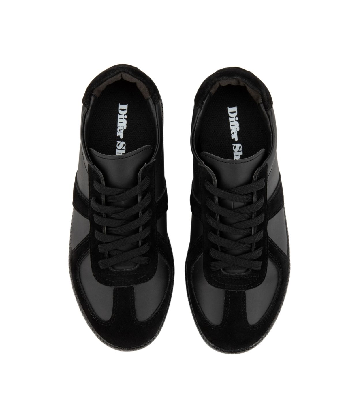 디퍼슈(DIFFERSHOE) 쿠바 스니커즈 7CM [블랙]