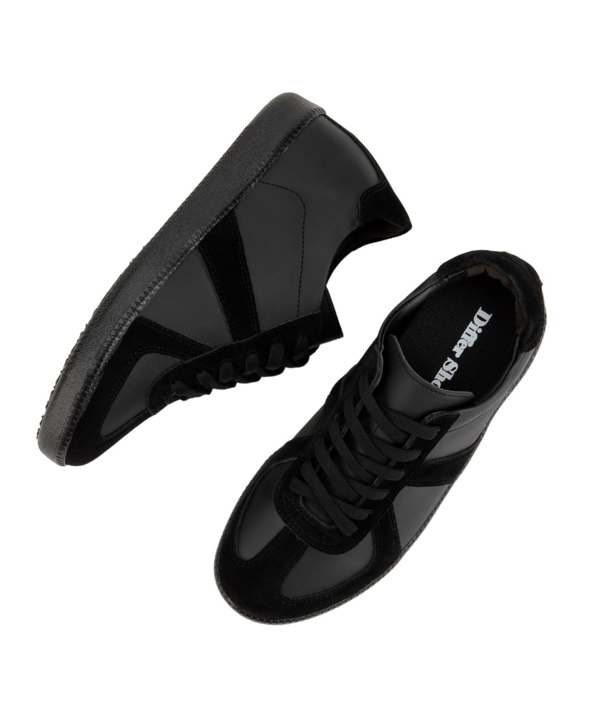 디퍼슈(DIFFERSHOE) 쿠바 스니커즈 7CM [블랙]