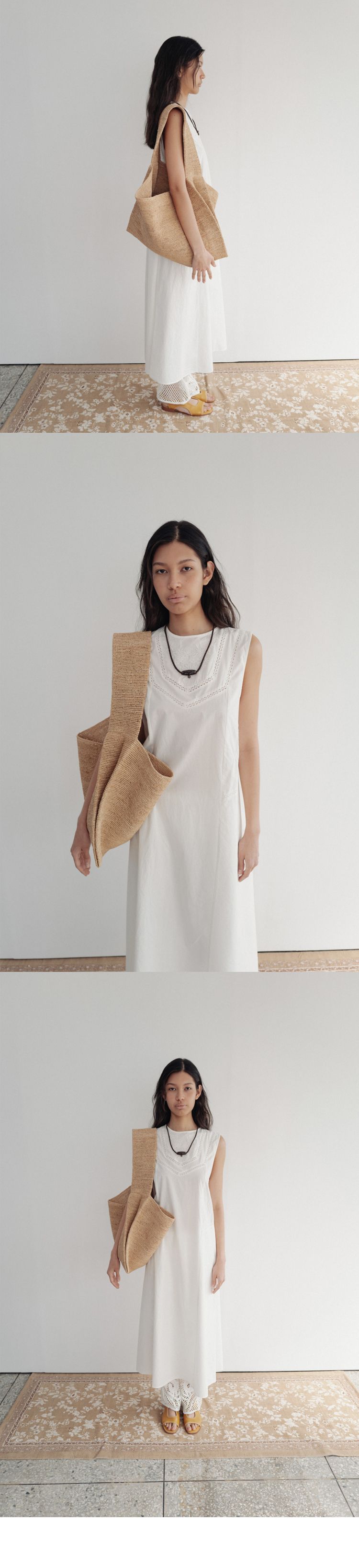 MUSINSA公式 | Archivépke Took bag(Oatmeal)_OVBSX25104BEE