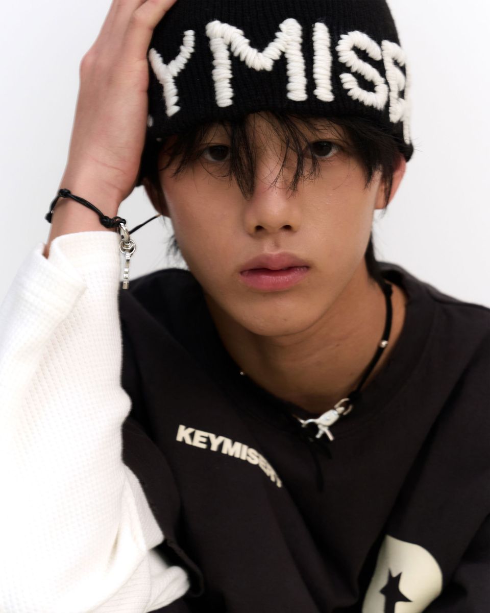 MUSINSA公式 | KEYMISERY キミジャリ ハンドメイド ビーニー (ブラック)