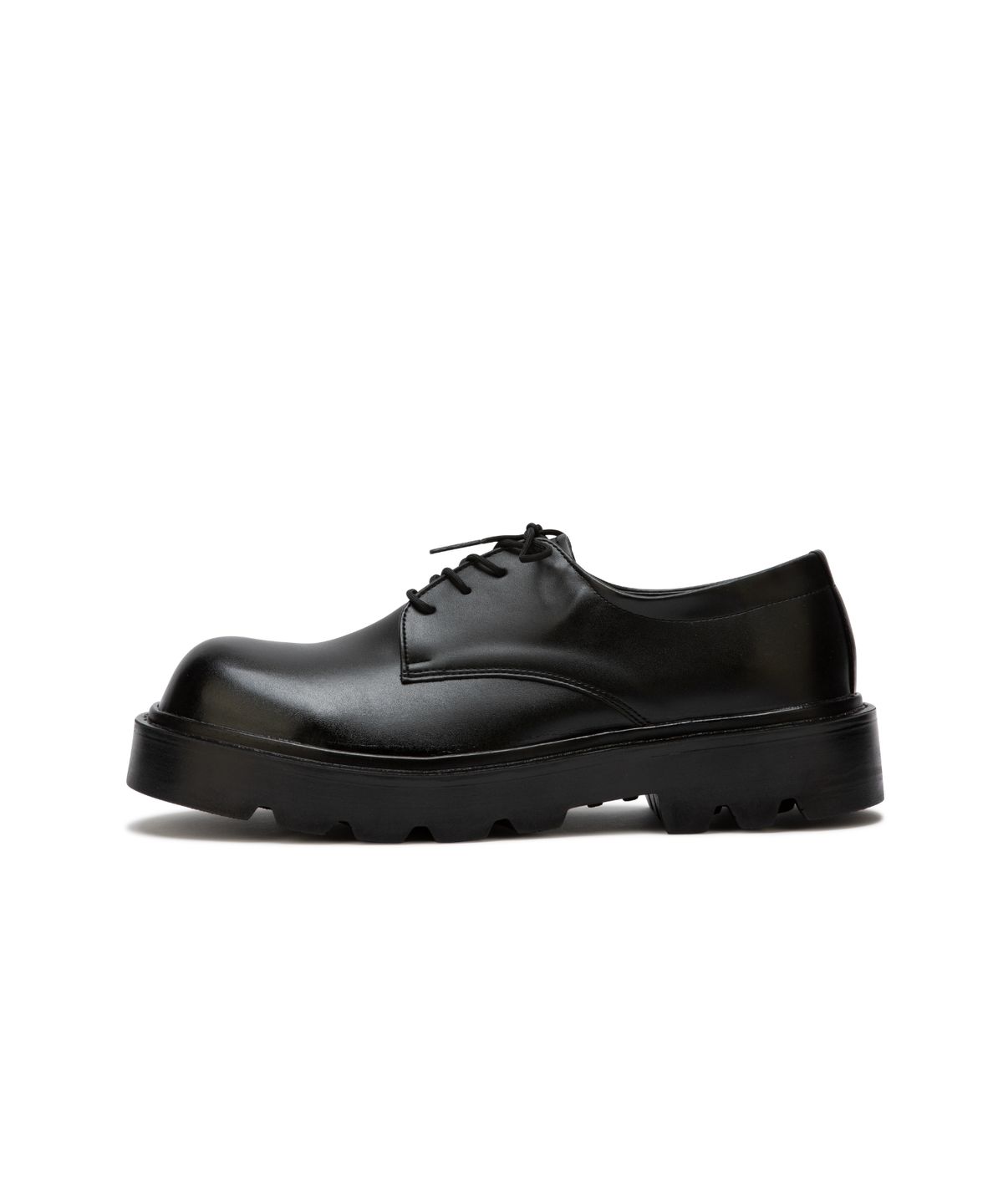 디퍼슈(DIFFERSHOE) 디퍼 청키 더비슈즈 6CM 블랙