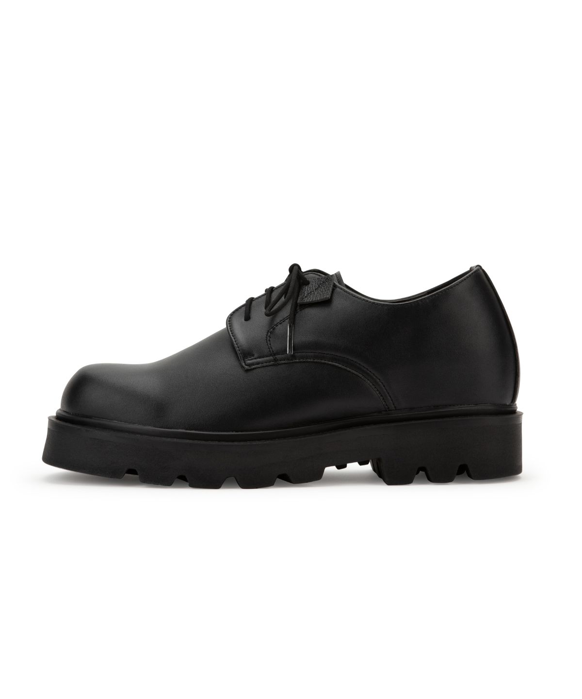 디퍼슈(DIFFERSHOE) 704 청키 더비슈즈 7CM 매트 블랙 [무광]