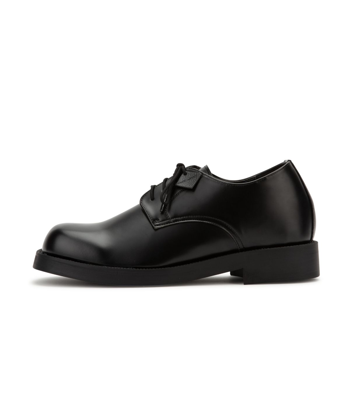 디퍼슈(DIFFERSHOE) 701 샤프 더비슈즈 7CM 글로시 블랙 [유광]