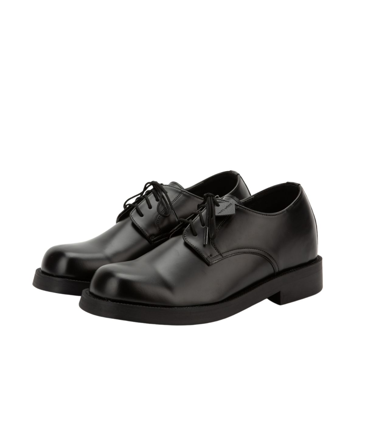 디퍼슈(DIFFERSHOE) 701 샤프 더비슈즈 7CM 글로시 블랙 [유광]