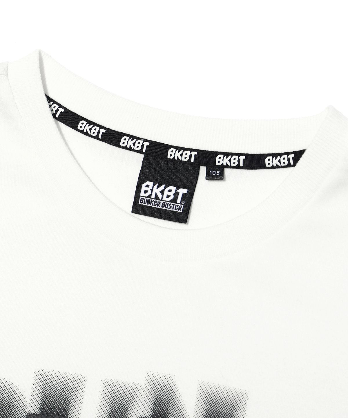 벙커버스터(BUNKERBUSTER) 쉐도우 로고 반팔티 OFF WHITE (MP2TU255-001)