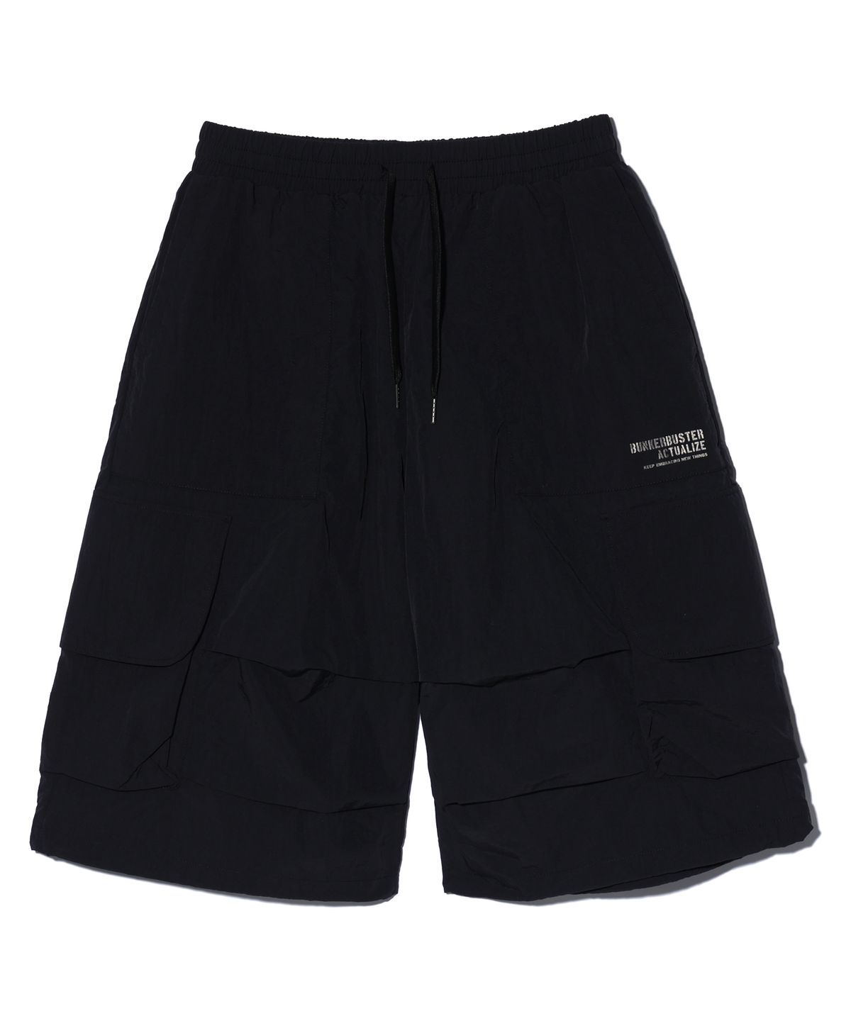 벙커버스터(BUNKERBUSTER) 나일론 카고 버뮤다 쇼츠 BLACK (MP2PU380-076)