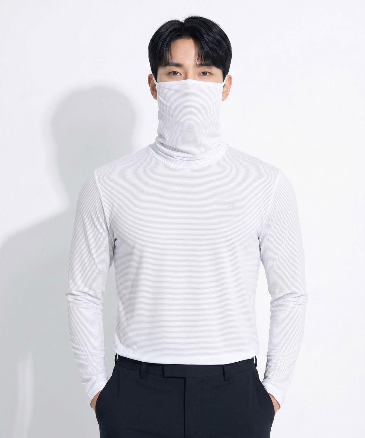 투엘라(2ELA) 아이스크 남성 냉감 마스크넥 긴팔 티셔츠 6 Colors