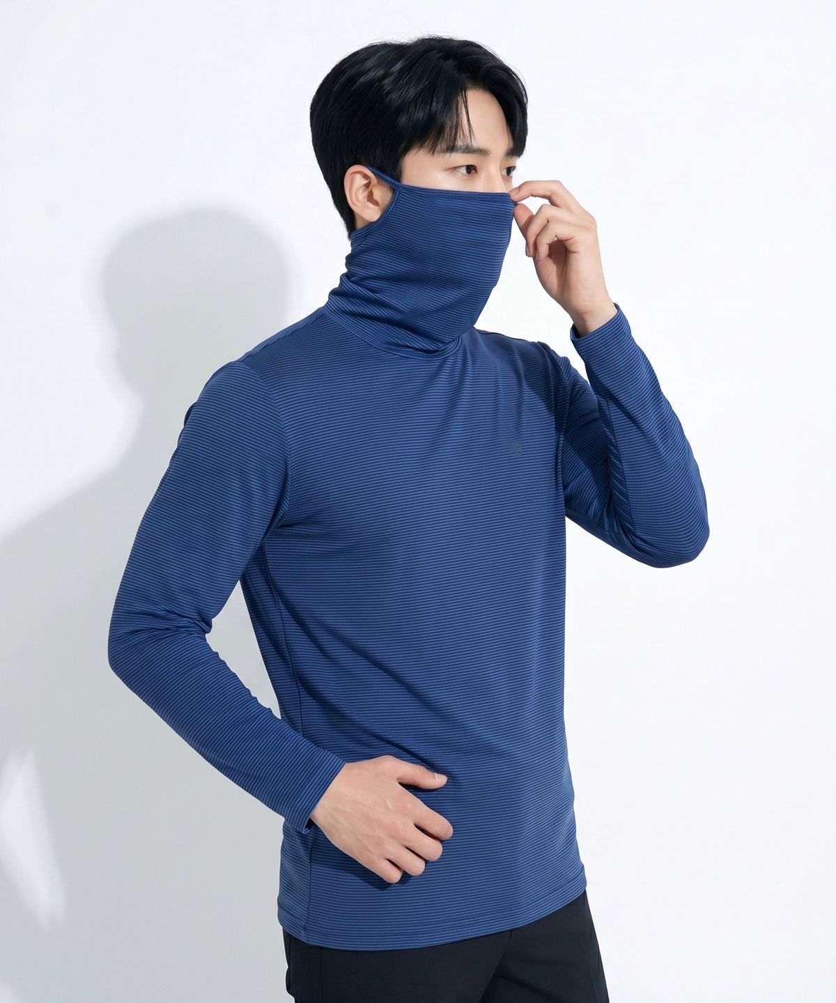 투엘라(2ELA) 아이스크 남성 냉감 마스크넥 긴팔 티셔츠 6 Colors