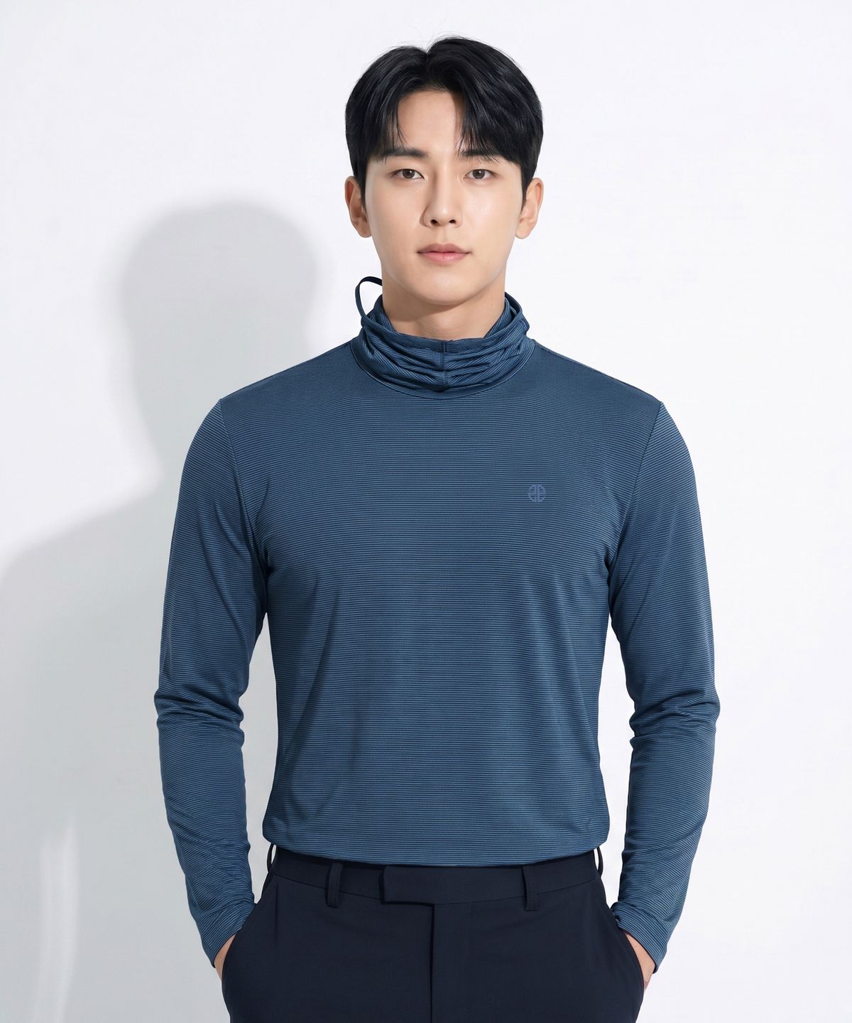 투엘라(2ELA) 아이스크 남성 냉감 마스크넥 긴팔 티셔츠 6 Colors