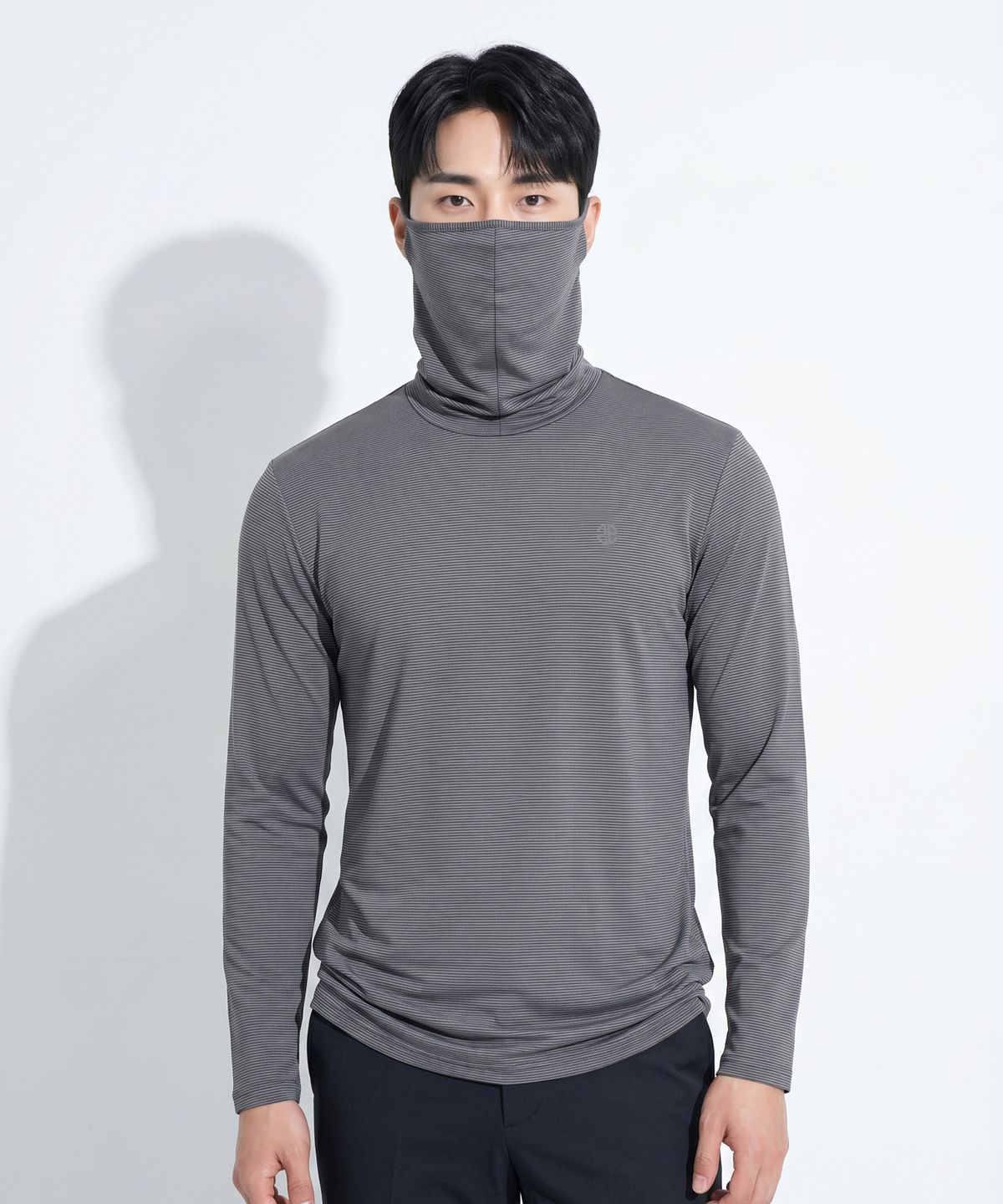 투엘라(2ELA) 아이스크 남성 냉감 마스크넥 긴팔 티셔츠 6 Colors