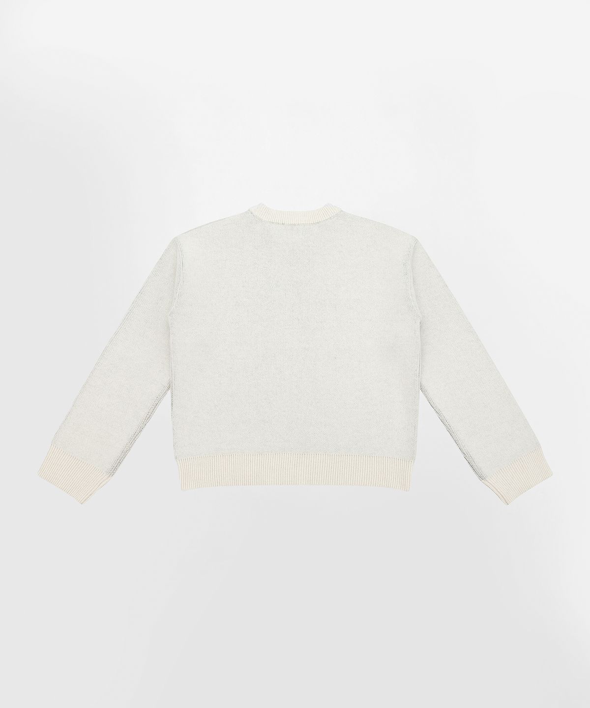 페너터스(PENETUS) Blue Scribble Heavy White Knit : 덧칠해진 진심