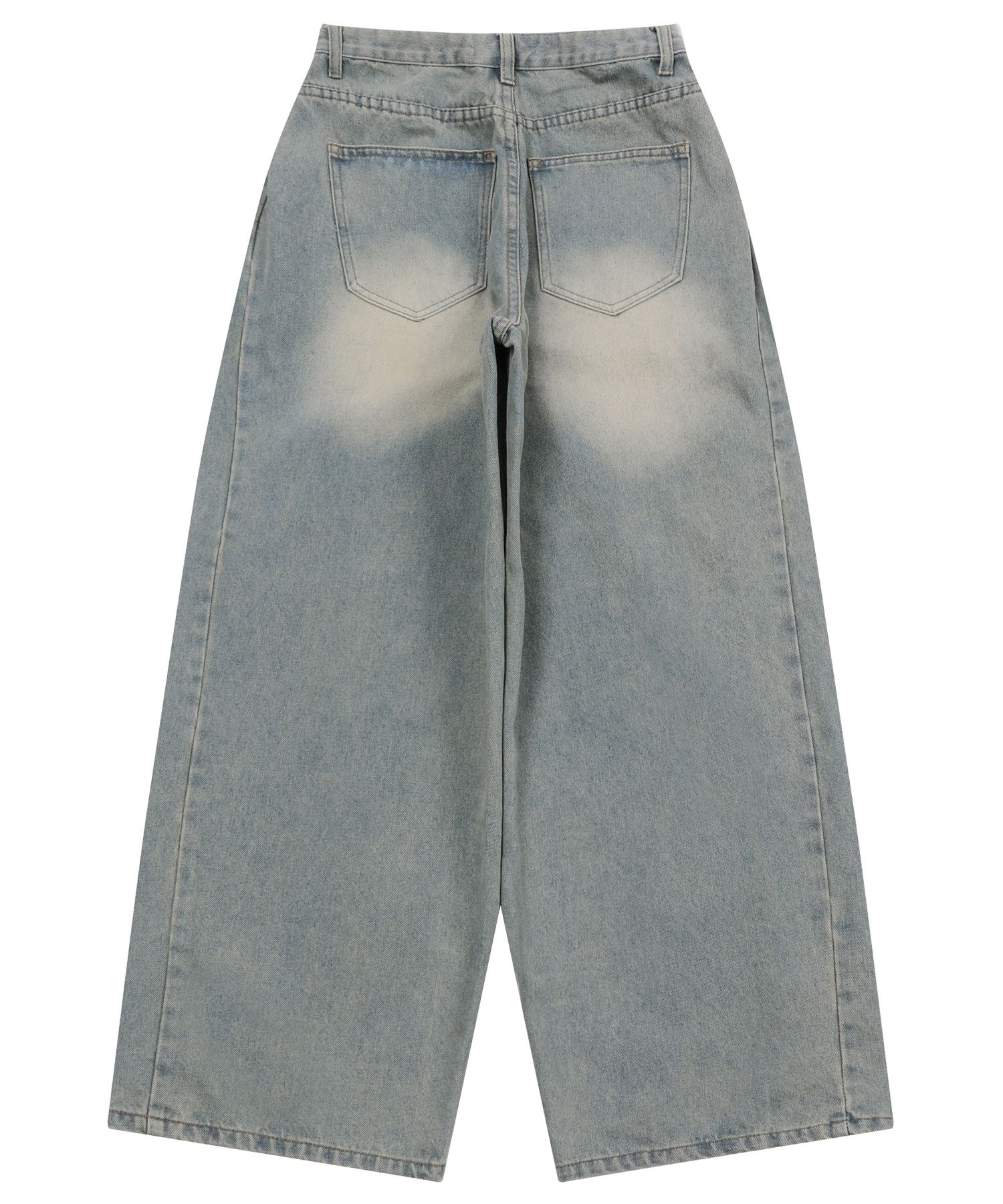 MUSINSA | MUCENT Penta Side Pintuck Denim Pants Unisex (3