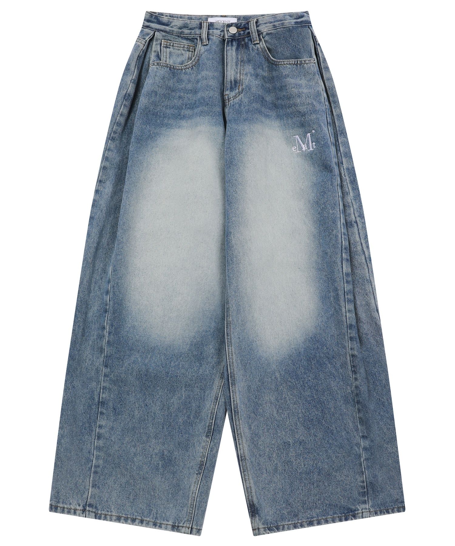 【MUCENT】 PENTA SIDE PINTUCK DENIM PANTS / 追跡付 MUSINSA | MUCENT Penta Side Pintuck Denim Pants Unisex (3