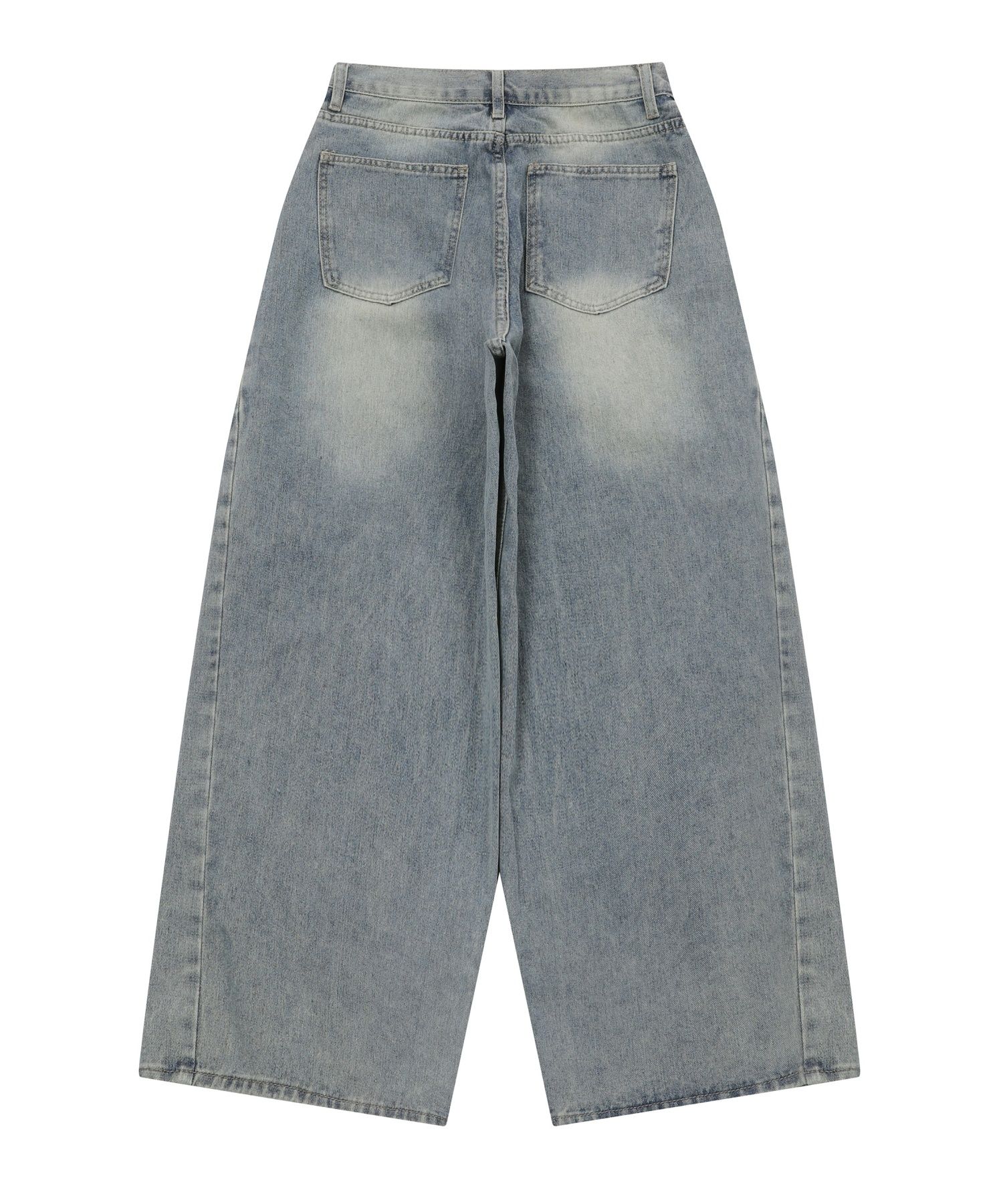 MUSINSA | MUCENT Penta Side Pintuck Denim Pants Unisex (3