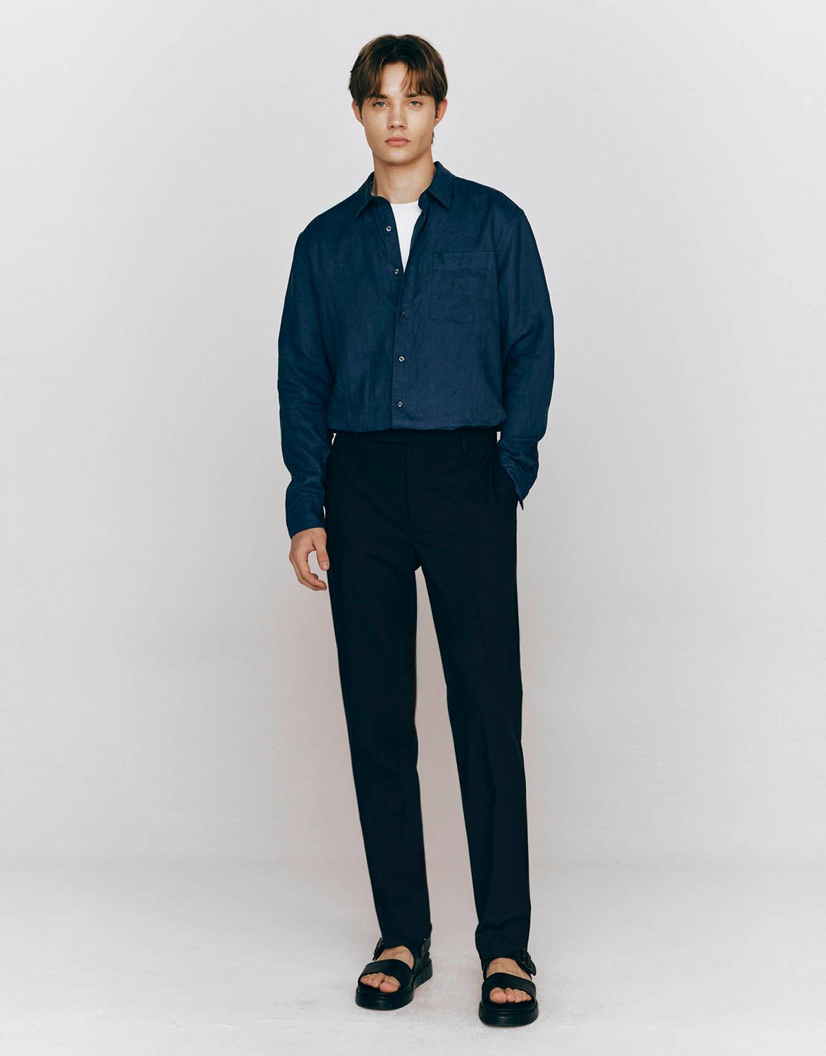 컨셉원(CONCEPTS1ONE) 쿨 히든밴딩 슬림 슬랙스 10115520/115520 [4color]
