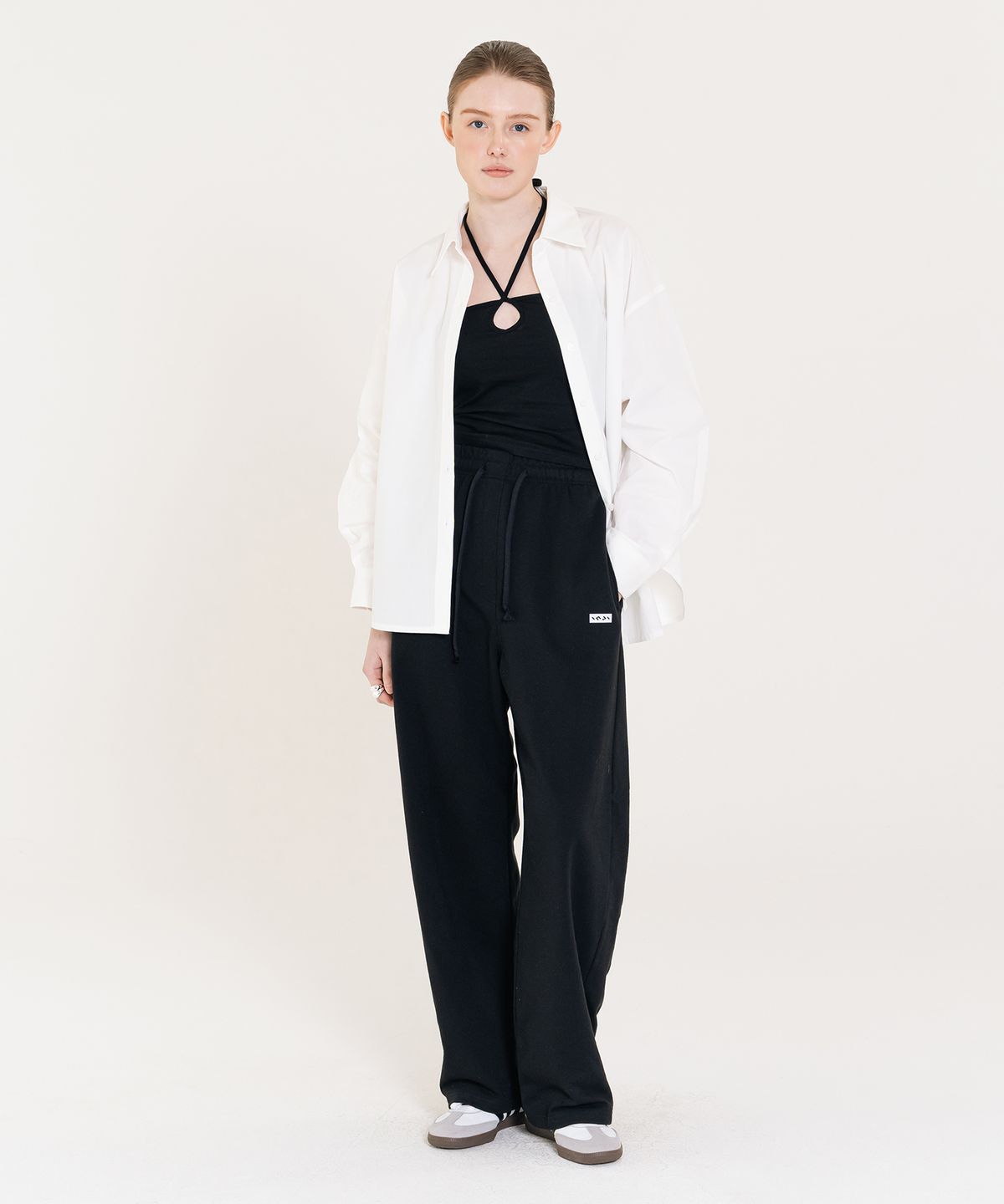 인지액티브(INJIACTIVE) Classic Cotton Shirt 화이트