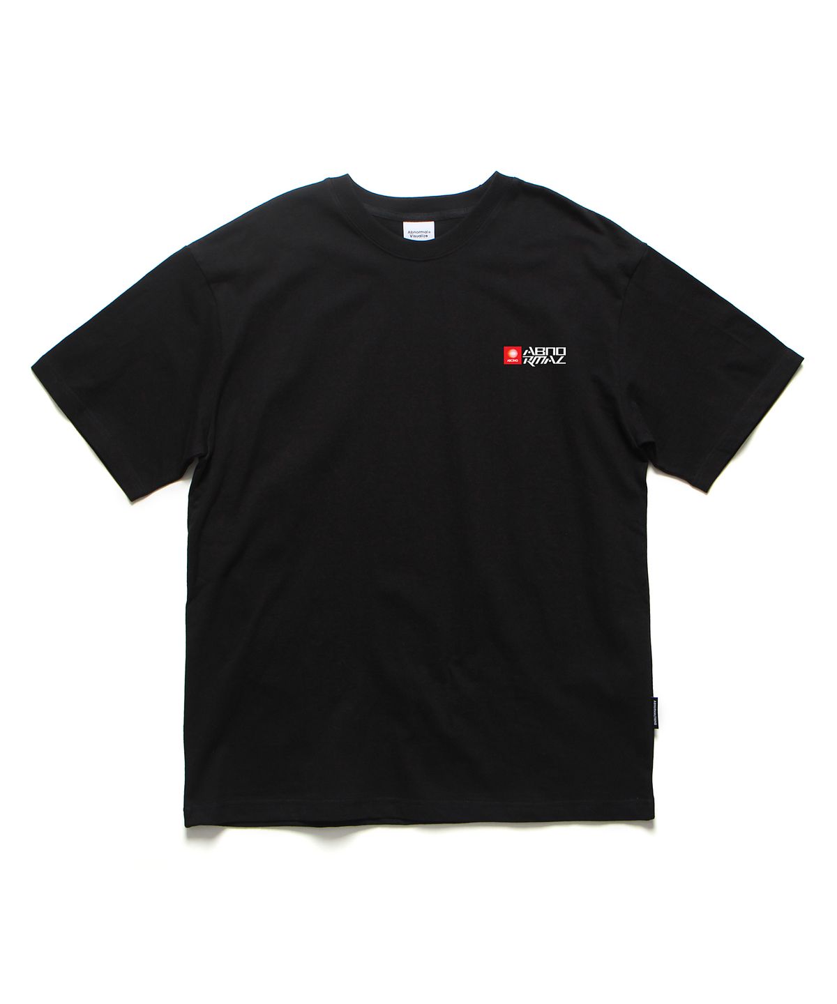 앱놀머씽(ABNORMALTHING) SC 스퀘어 미니 티셔츠 네이비 (SC SQUARE MINI T-SHIRT NAVY)