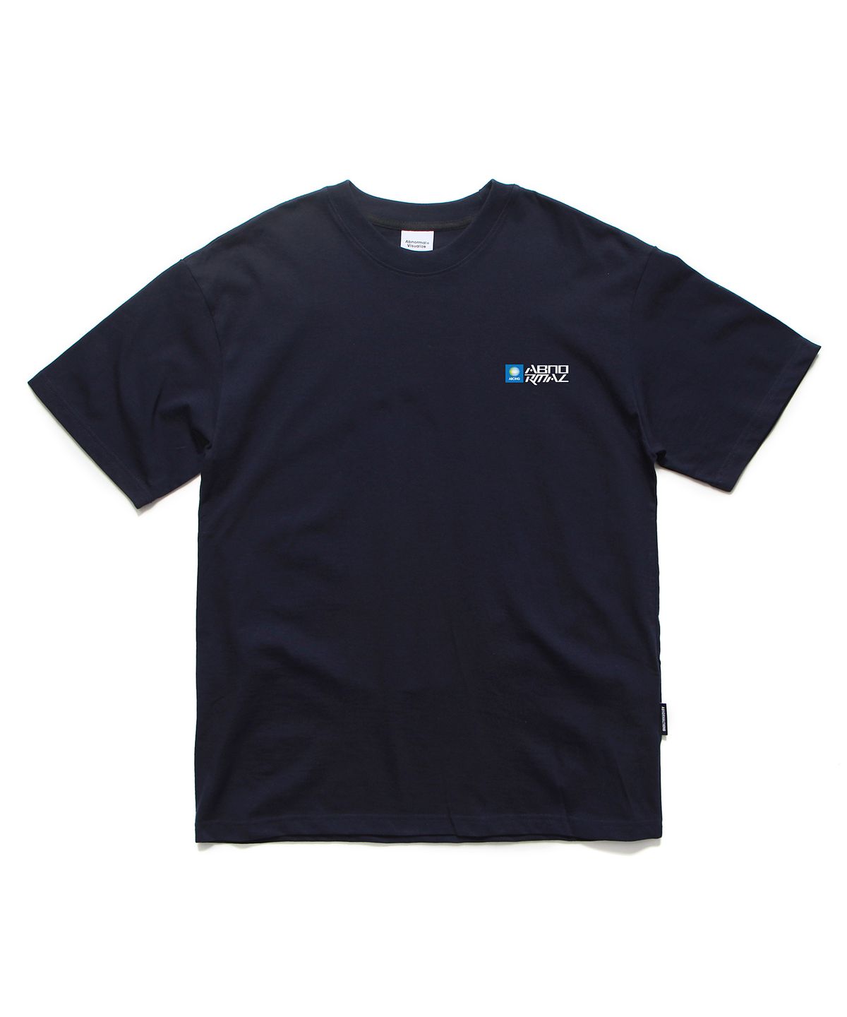 앱놀머씽(ABNORMALTHING) SC 스퀘어 미니 티셔츠 차콜 (SC SQUARE MINI T-SHIRT CHARCOAL)