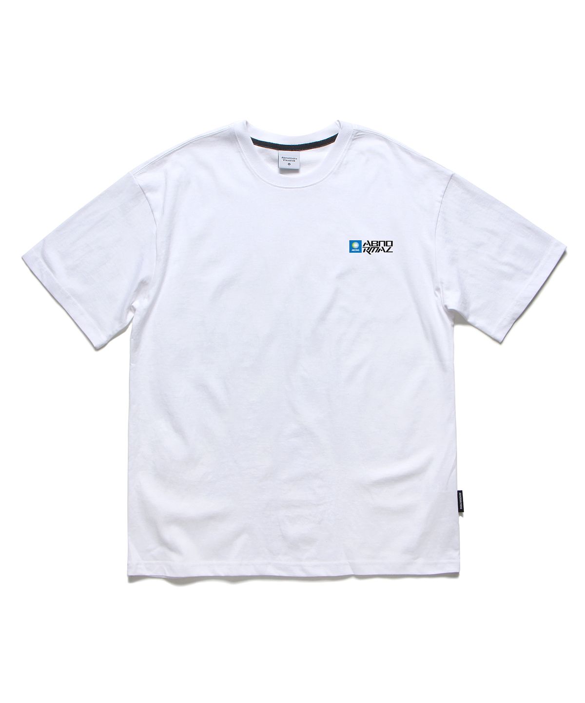 앱놀머씽(ABNORMALTHING) SC 스퀘어 미니 티셔츠 차콜 (SC SQUARE MINI T-SHIRT CHARCOAL)