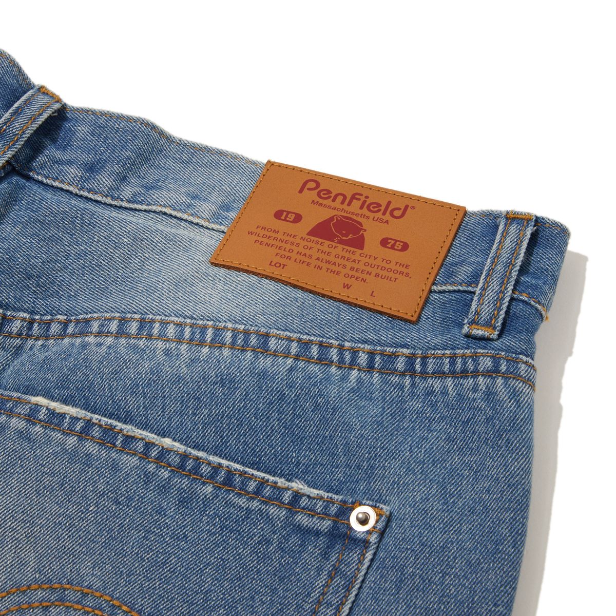 펜필드(PENFIELD) 보로 사시코 진 인디고_FR2WP101