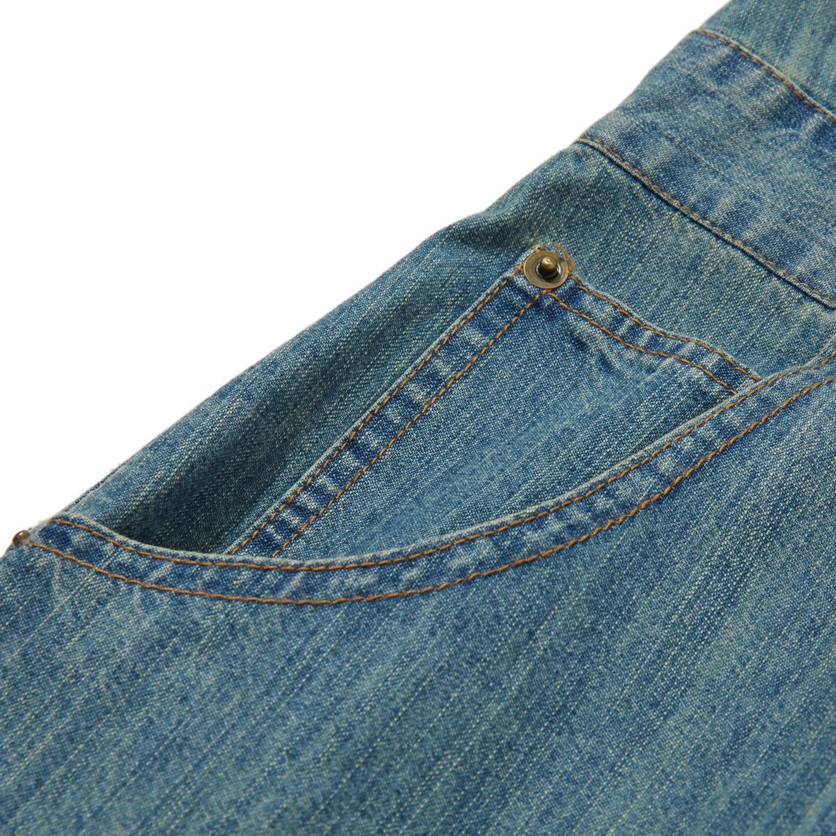 펜필드(PENFIELD) 웨스턴 데님 롱 드레스 스카이블루_FR2WS32F