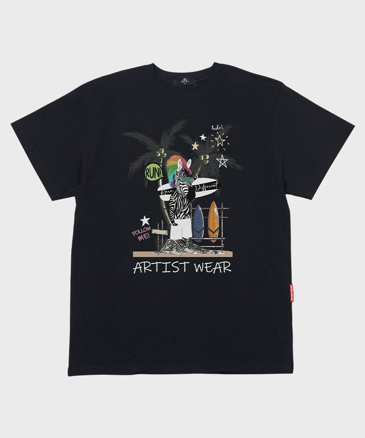 아티스트웨어(ARTISTWEAR) [ATW] 지브라서퍼 반팔티