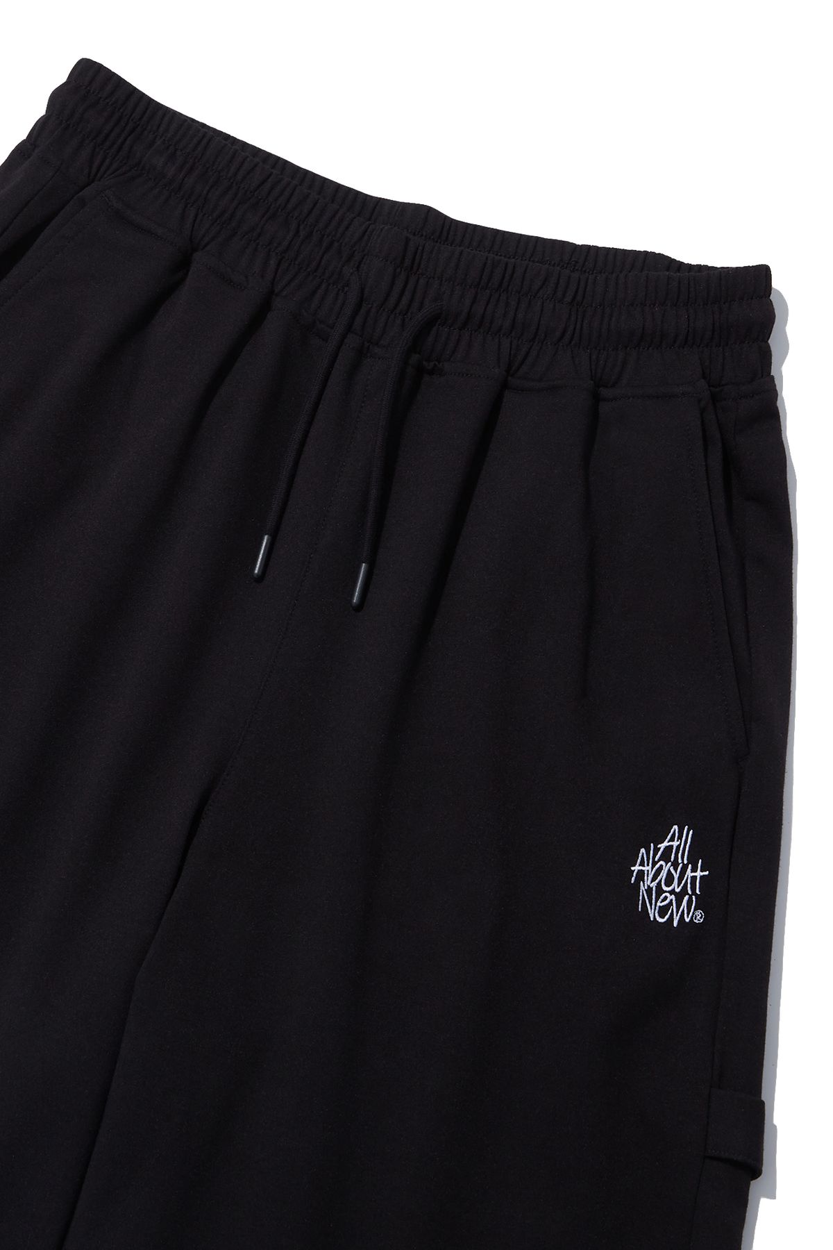 올어바웃뉴(ALL ABOUT NEW) 6부 카펜더 반바지 블랙 ANZ2RM03ABK