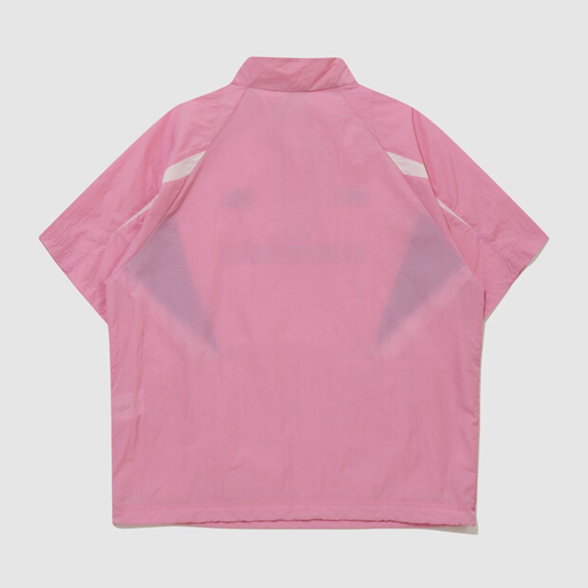 엄브로(UMBRO) HBL BLOKE 반팔 스탠넥 아노락 핑크(UQ223CWT52)