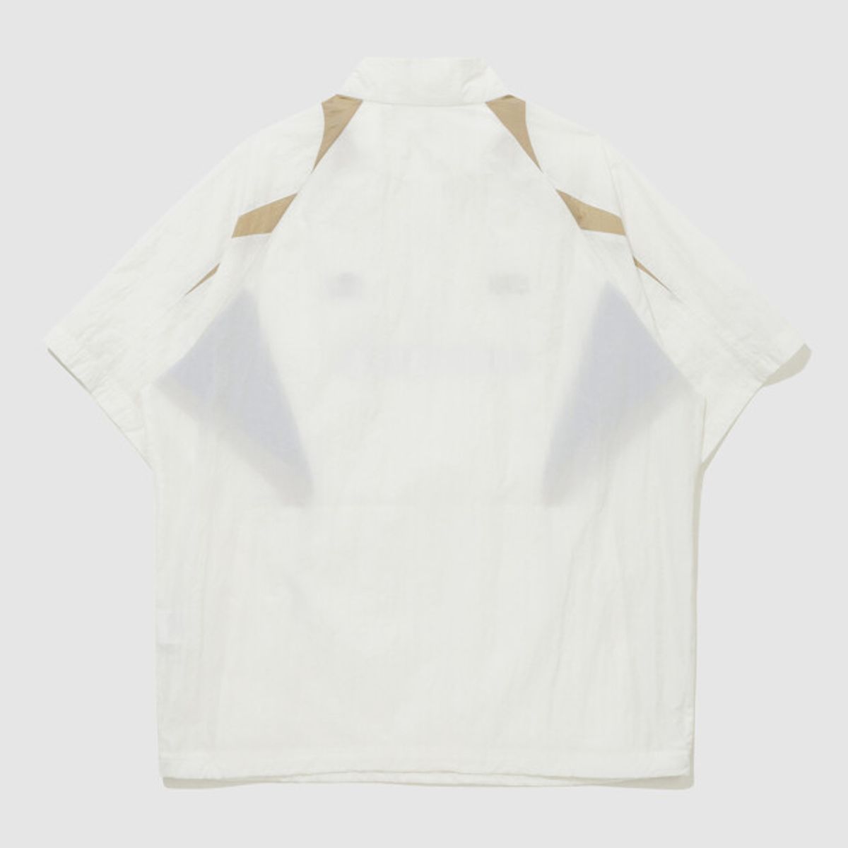 엄브로(UMBRO) HBL BLOKE 반팔 스탠넥 아노락 화이트(UQ223CWT52)