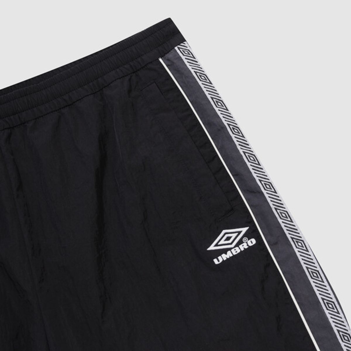 엄브로(UMBRO) HBL BLOKE OG 트랙 5부 반바지 블랙(UQ221CHP55)