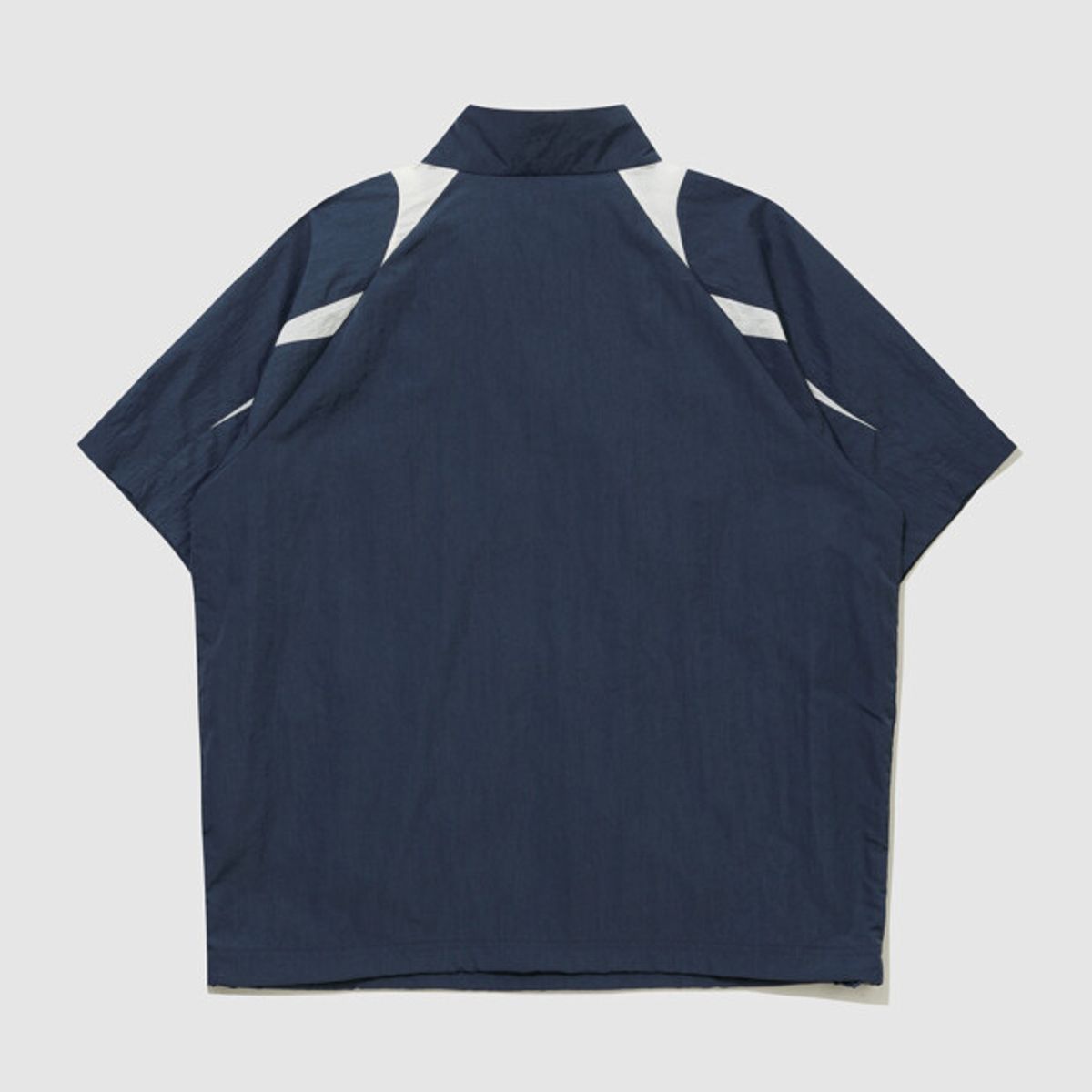 엄브로(UMBRO) HBL BLOKE 반팔 스탠넥 아노락 네이비(UQ223CWT52)