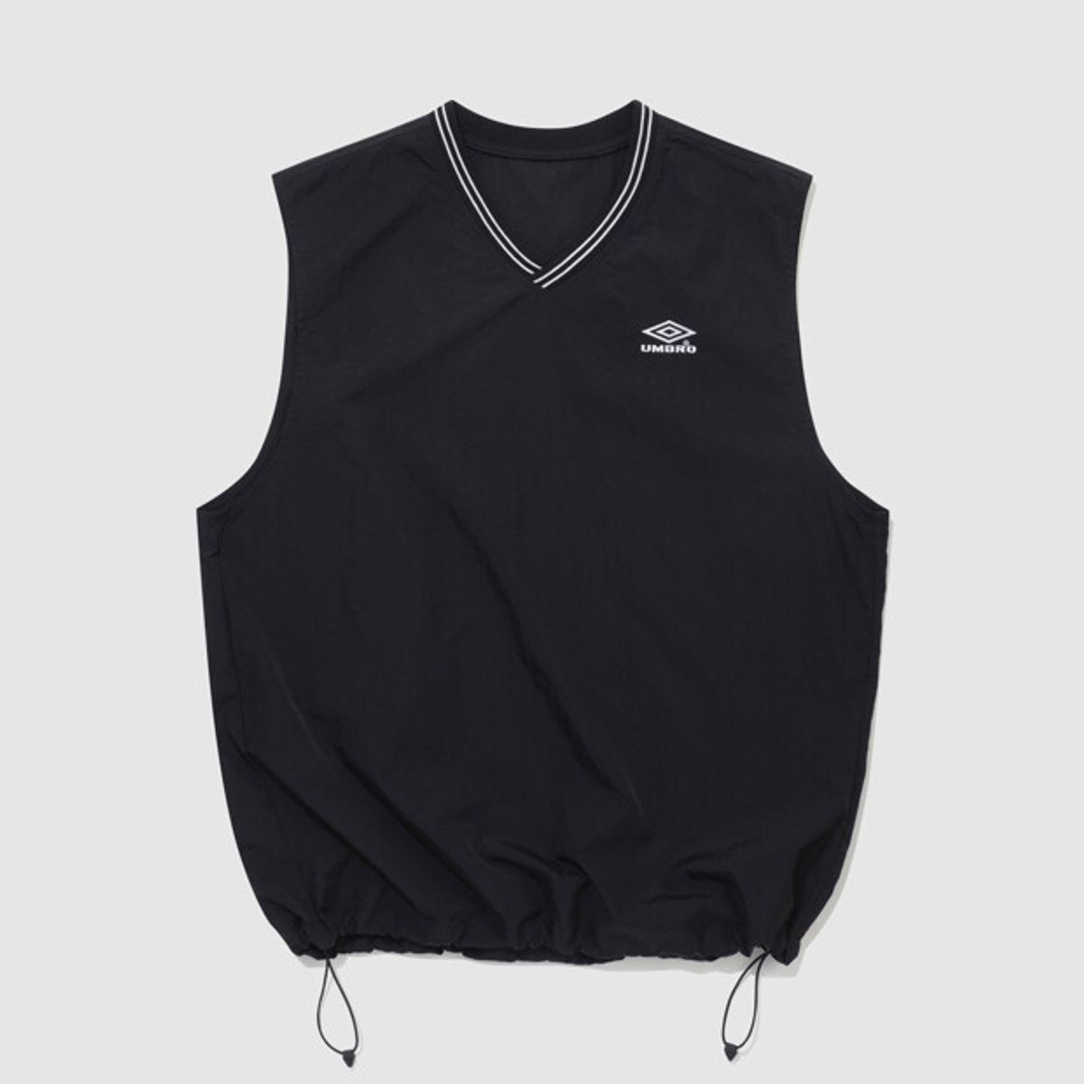 엄브로(UMBRO) HBL BLOKE 풀오버 베스트 블랙(UQ221CWV51)